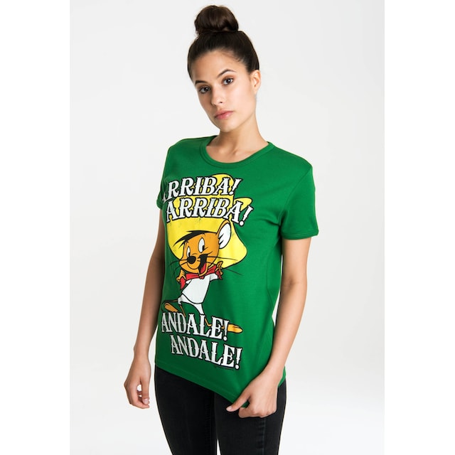 LOGOSHIRT T-Shirt »Looney Tunes – Arriba! Andale!«, mit lizenzierten  Originaldesign für kaufen | BAUR