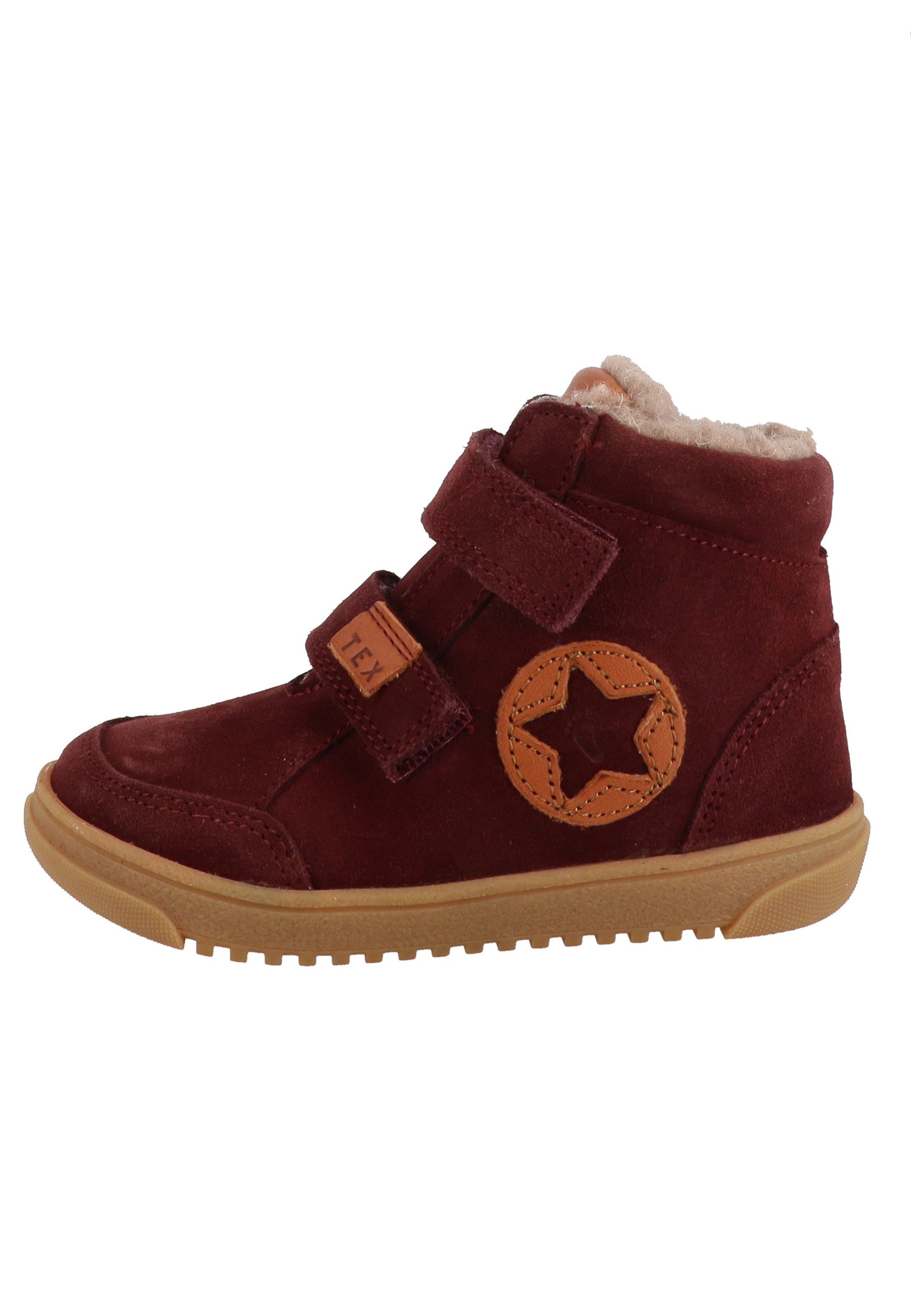 Trainingsschuh LURCHI "Lurchi Marki 2 Barefoot-TEX", Kinder, Gr. 25, bordo, Leder, Schuhe 2