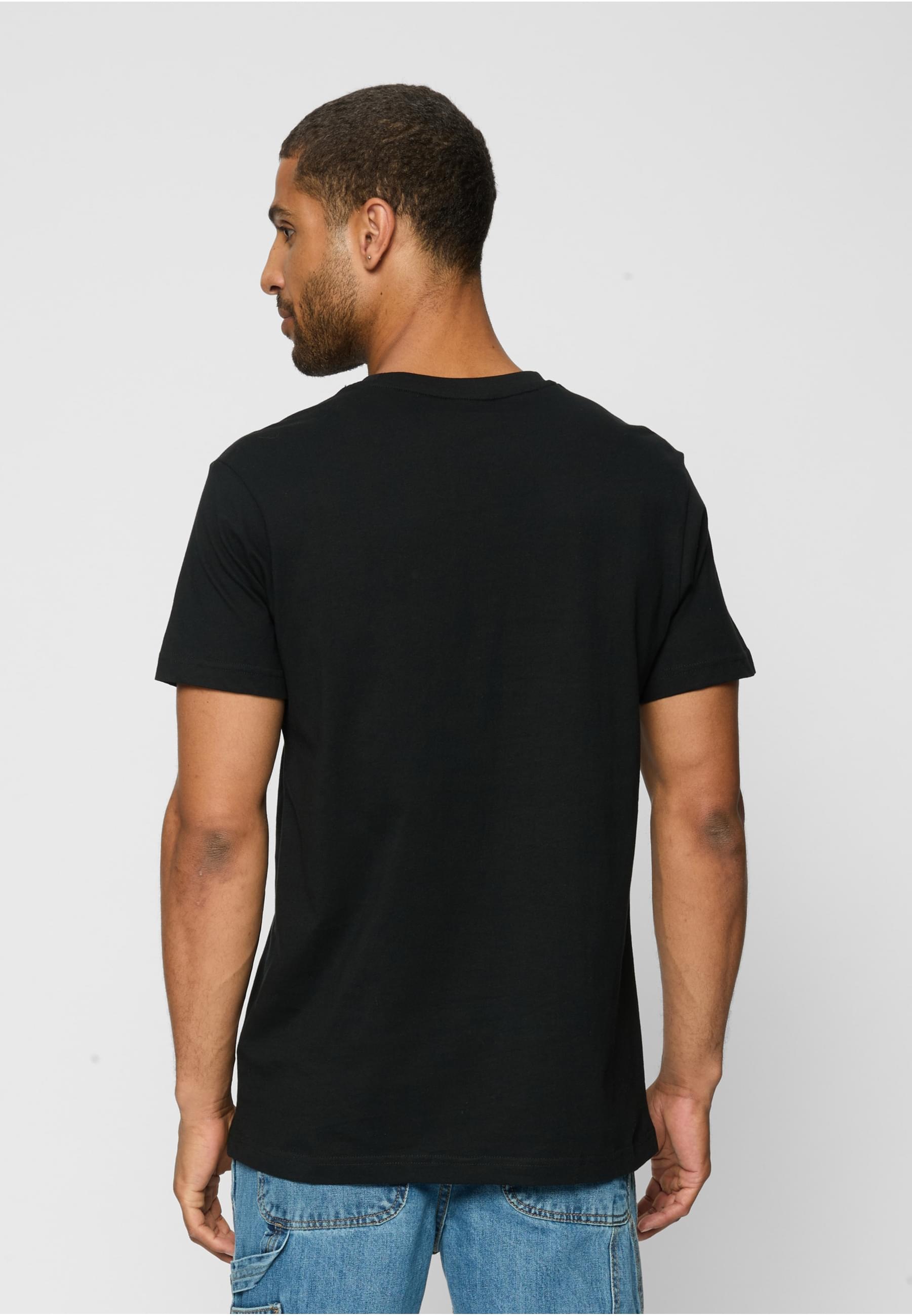 MisterTee T-Shirt »MisterTee Herren Way Up In The Sky Tee black L«, (1 tlg.)
