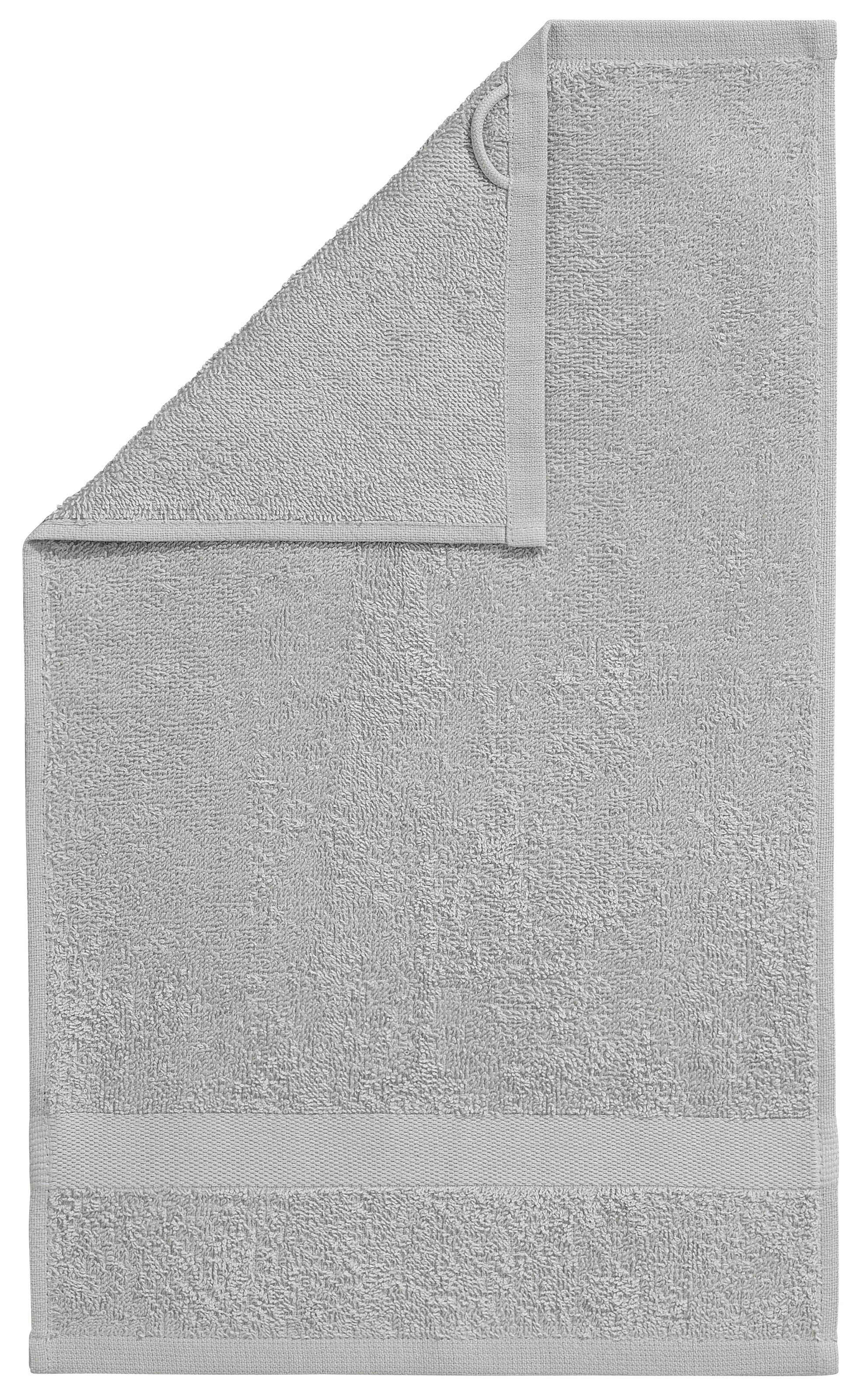 OTTO home Gästehandtücher »Vanessa, 8 Gästehandtücher, 30x50cm, in Standard- und Premium-Qualität« Handtücher mit Bordüre, 100% Baumwolle, einfarbig, weich