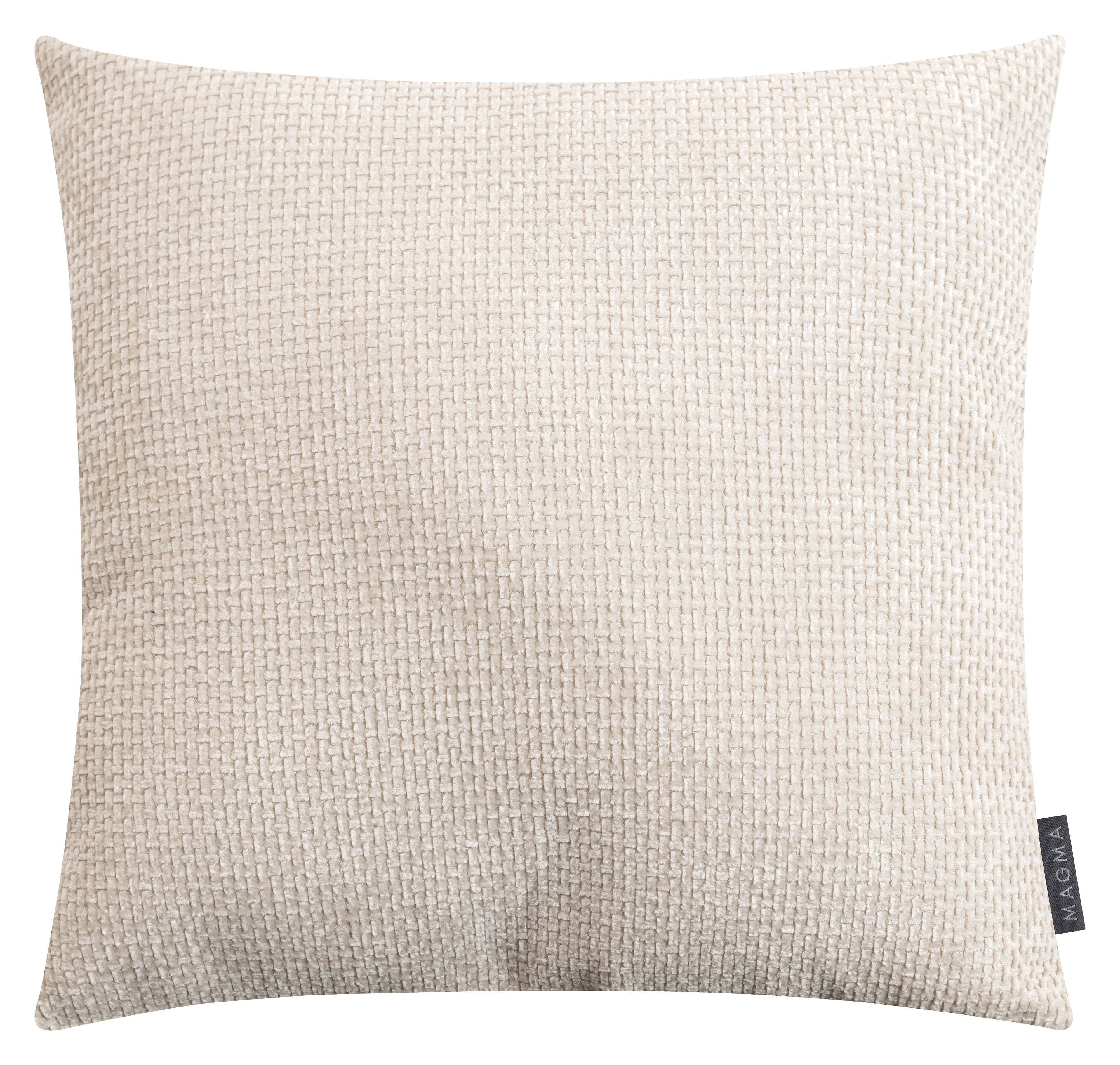 Magma Heimtex Dekokissen "ARLO Kissen 45x45" Luxuriöses Zierkissen mit samtiger Struktur in zeitlosem Design