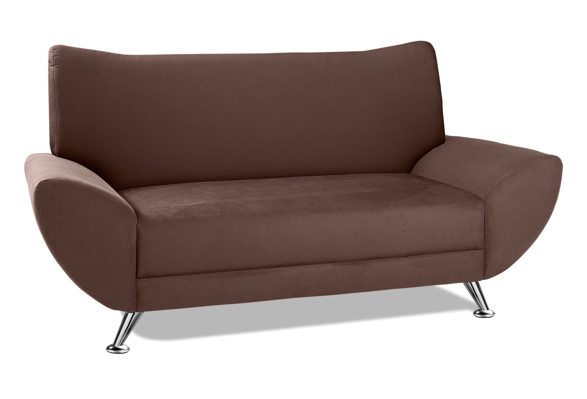 Home affaire 2-Sitzer »Saltare, elegant & komfortabel, toller Designfuß, Breite 174cm, bequem« bequeme Armlehnen