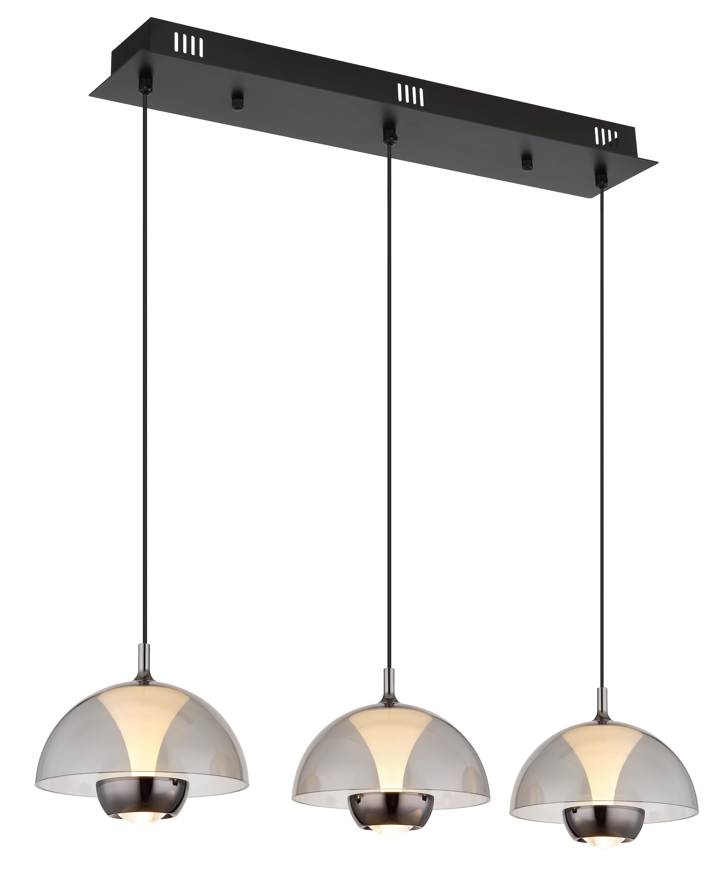GLOBO LIGHTING LED Pendelleuchte »ARUS«, Leuchtmittel LED-Modul | LED fest integriert, Hängelampe/Hängeleuchte/Wohnzimmer/Esstisch/elegant