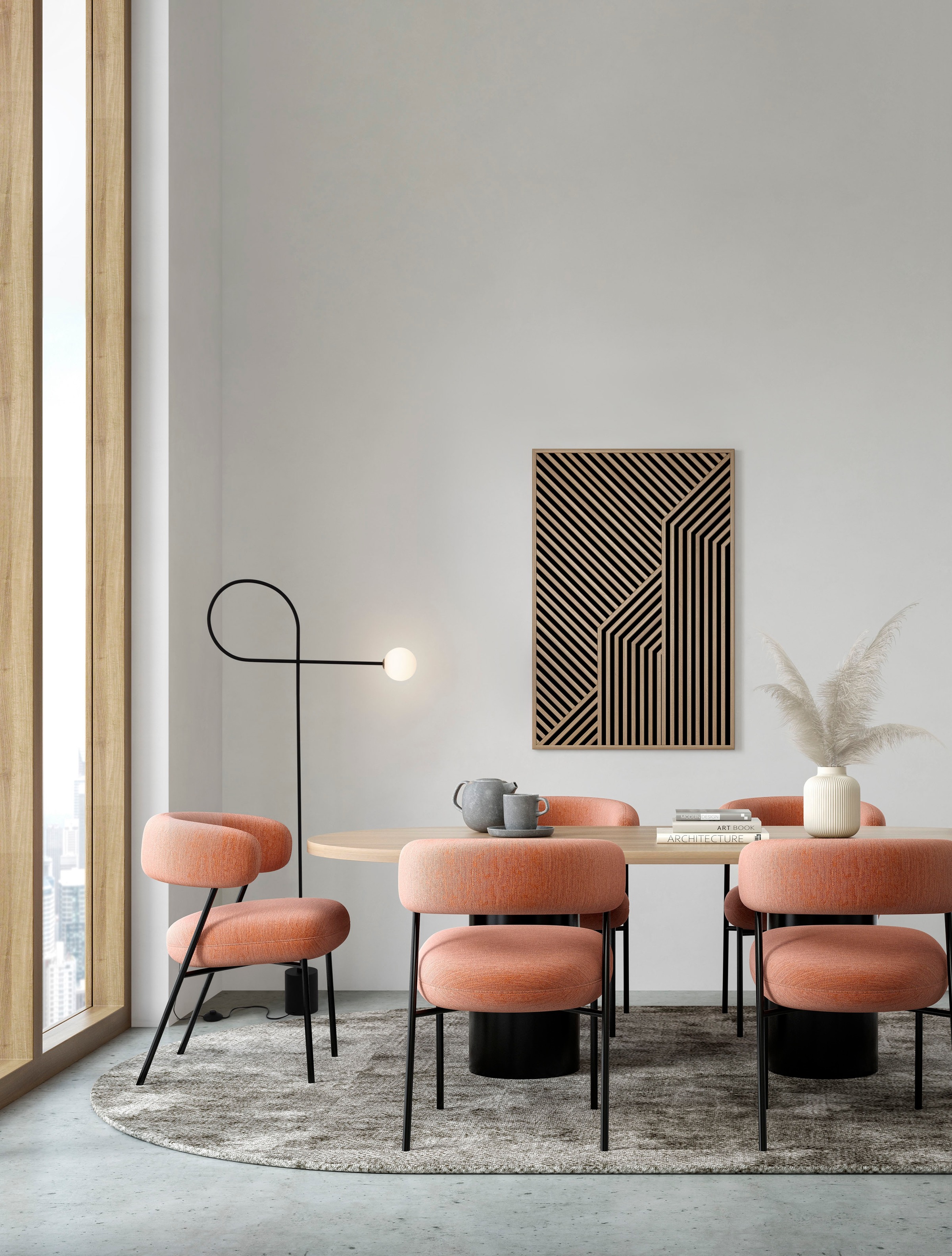 Nova Luce Stehlampe »DEDALO«, 1 flammig
