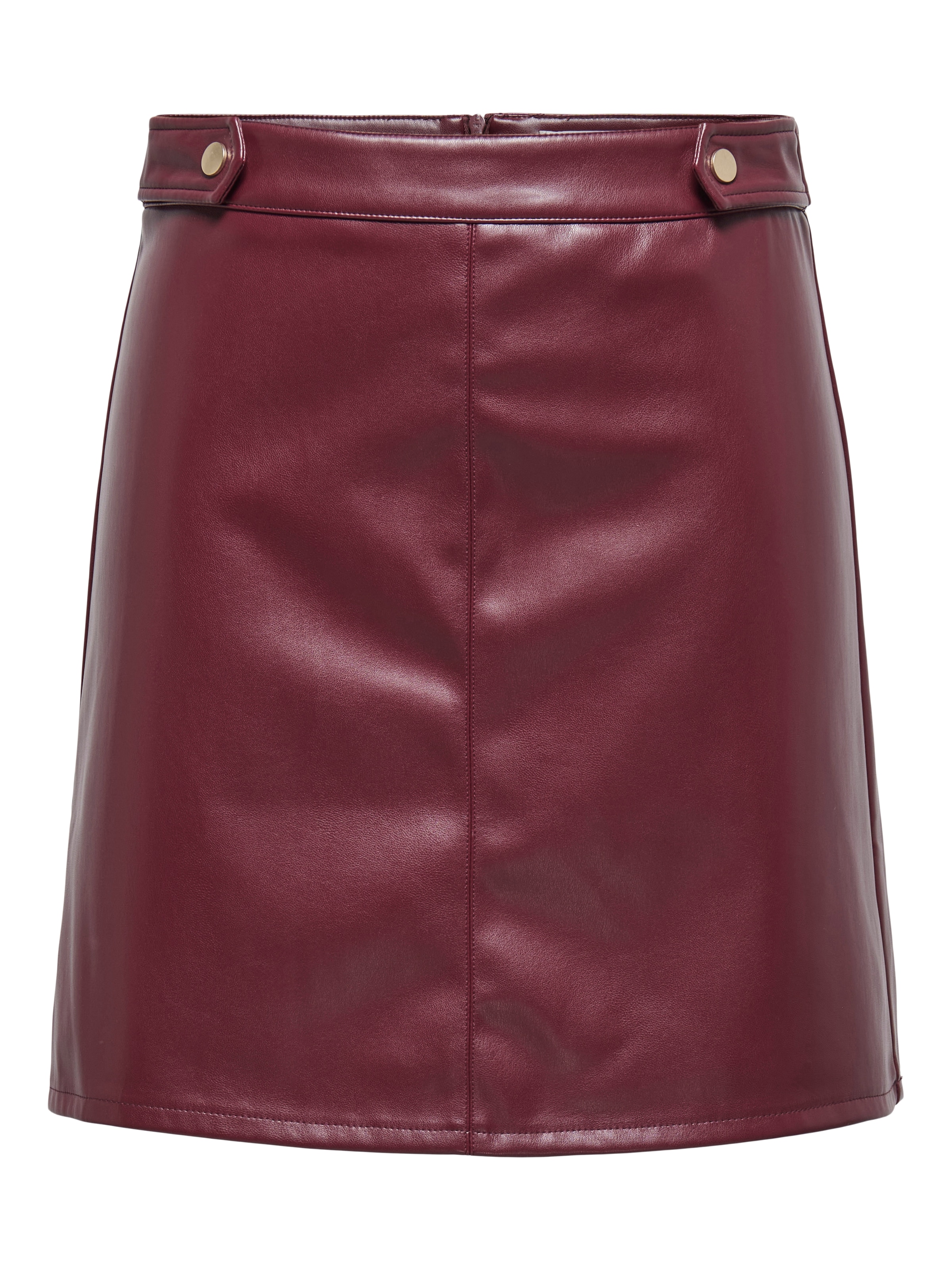 ONLY Lederimitatrock "ONLISABEL HW FAUX LEATHER SKIRT PNT" günstig online kaufen