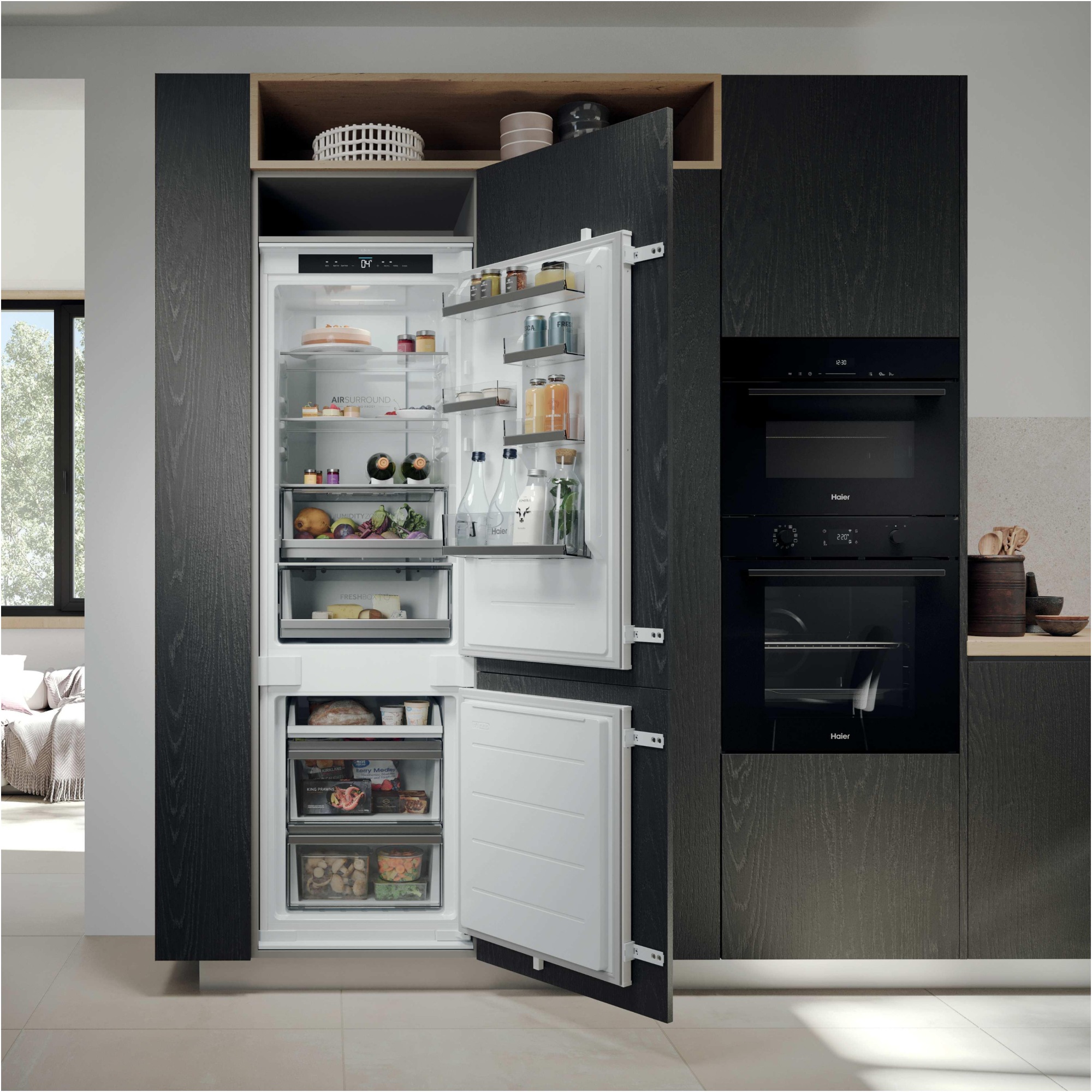 Haier HBQW5518E Intégré 251 L