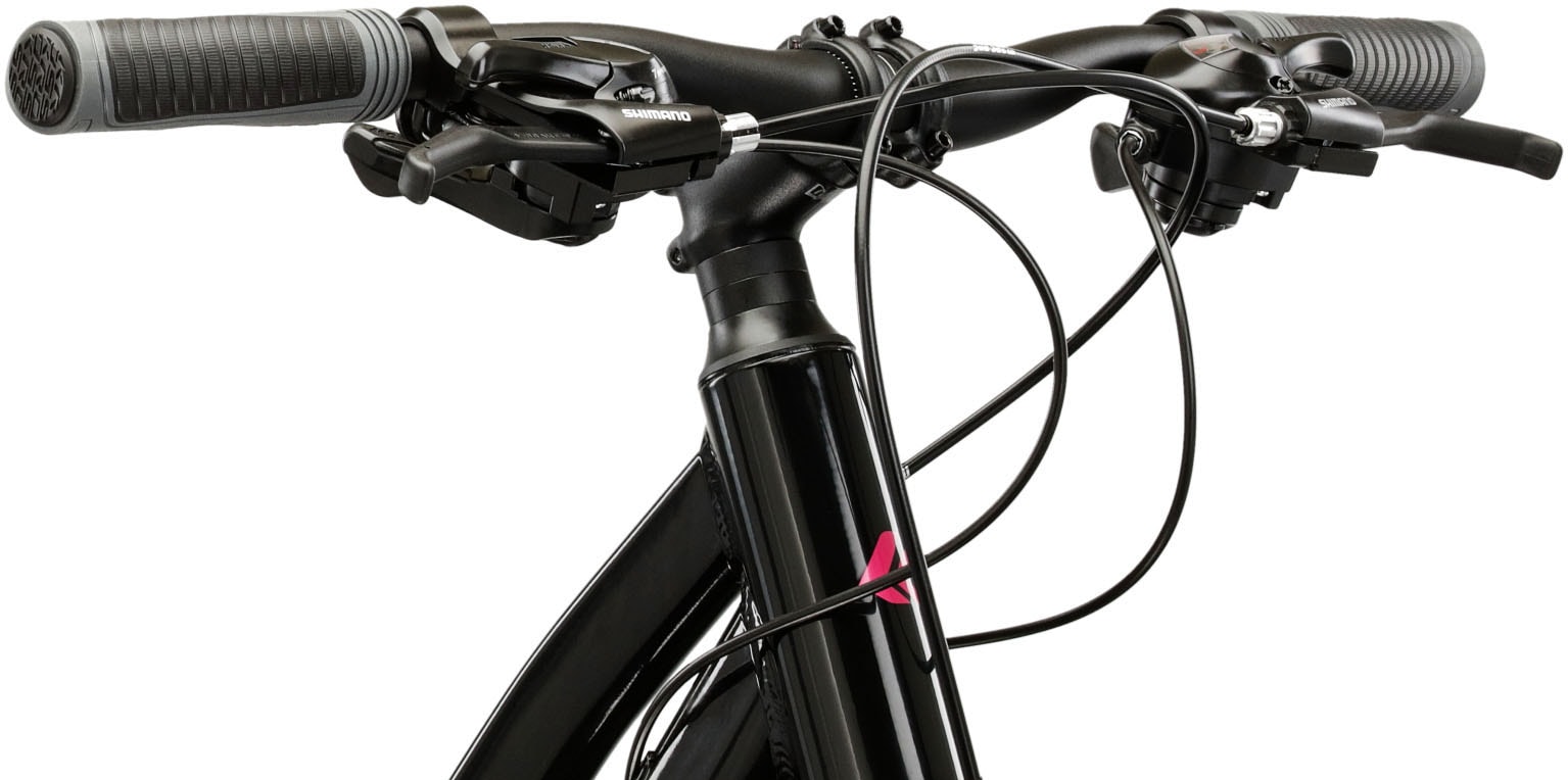 Kross Crossrad »Crossrad Damen 28" Evado 2.0 schwarz 21 Gänge« 21 Gang Shimano ALTUS M310 Schaltwerk Kettenschaltung