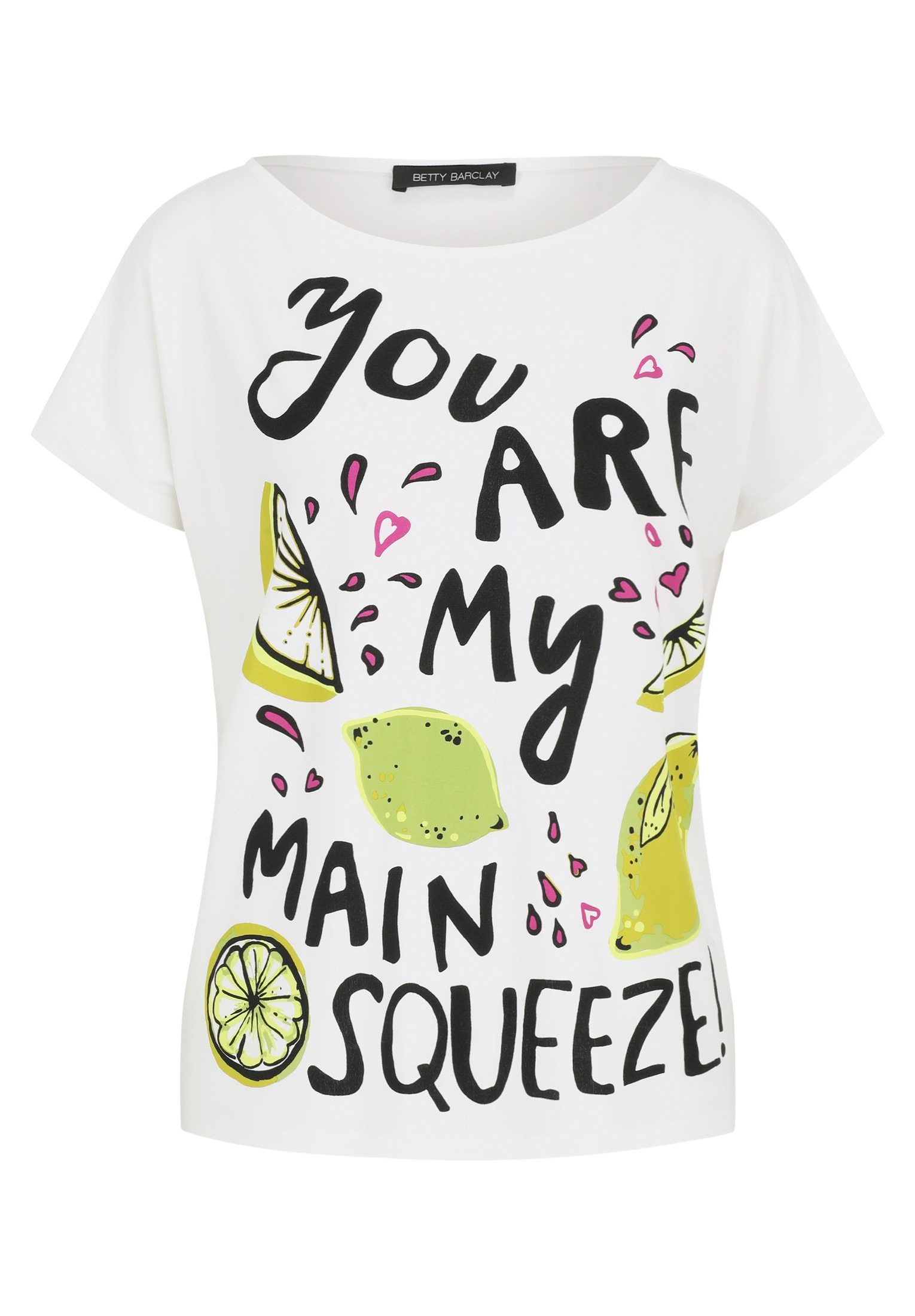 Betty Barclay Kurzarmshirt "Damen mit U-Boot-Ausschnitt", 1 Stk. Druck günstig online kaufen