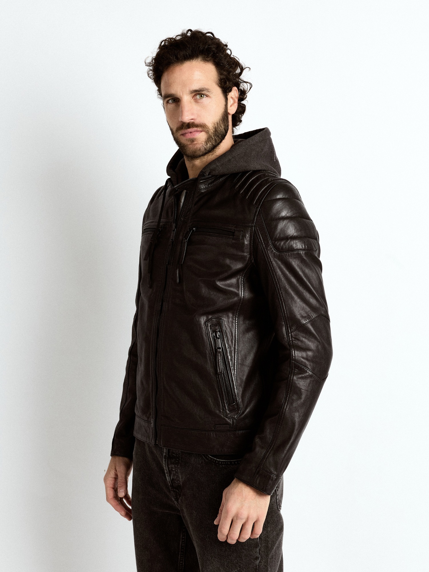 Mustang 31021306 Leather Jacket Black/XXL 2