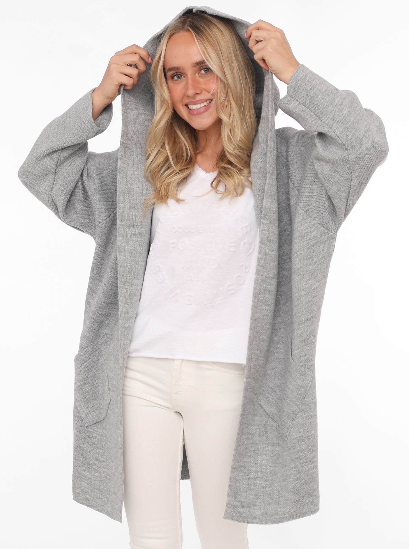 Zwillingsherz Strickjacke »"Annabell"«, mit weichem Griff, lockerer fit, mit Wolle und Alpaka