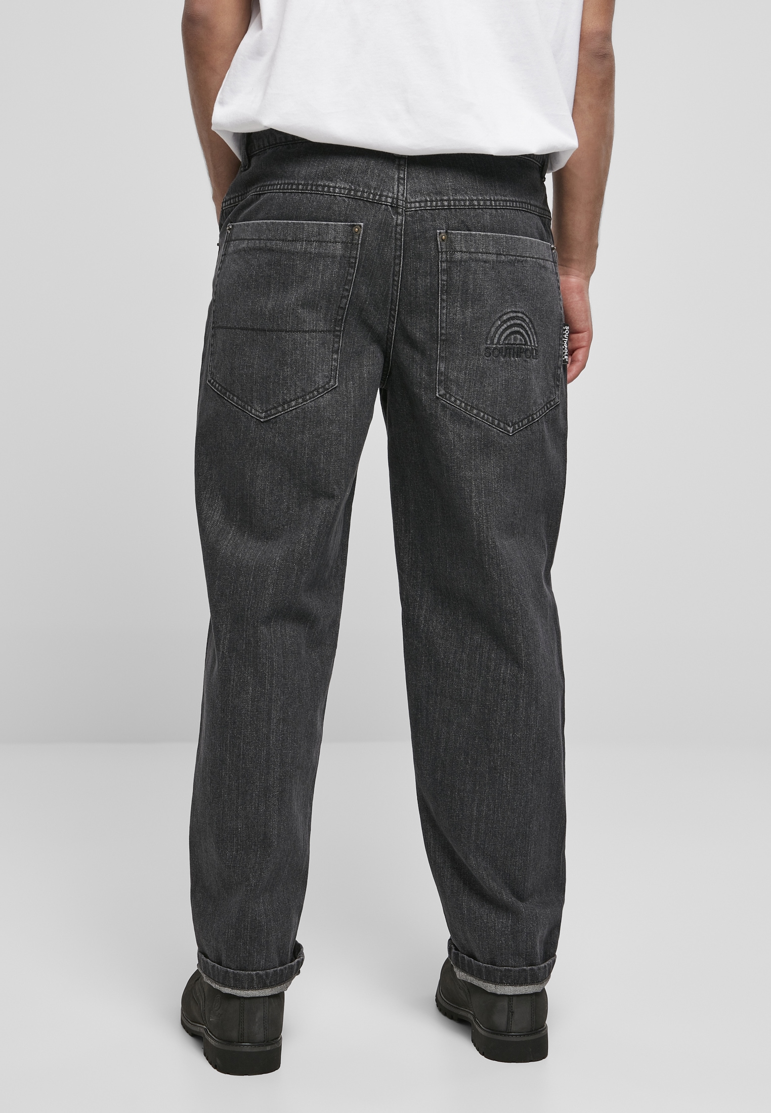 Southpole Bequeme Jeans »Southpole Herren Southpole Embossed Denim«, (1 tlg.)