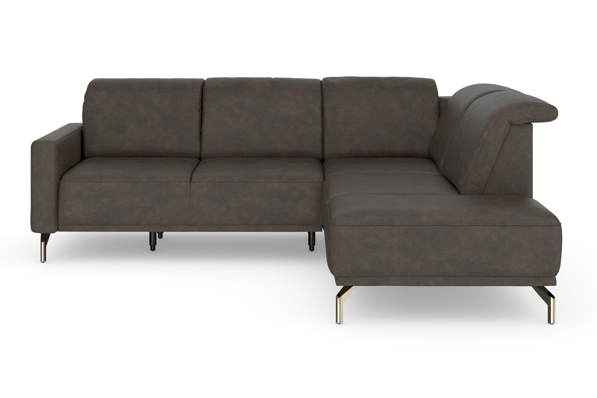 sit&more Ecksofa "Bailando L-Form", wahlweise mit Kopfteilverstellung und V günstig online kaufen