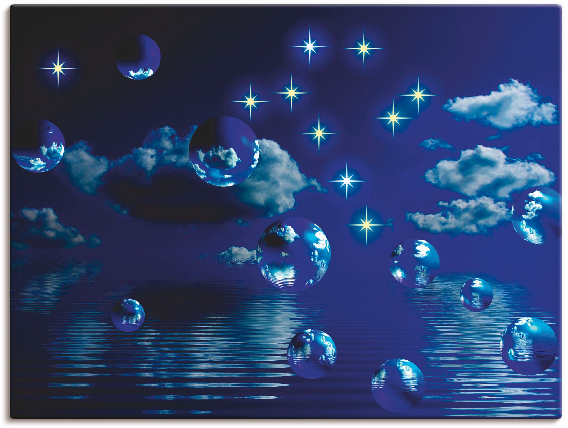 Artland Wandbild »Sternenhimmel«, Landschaften, (1 Leinwandbild, bestellen in versch. Wandaufkleber | als Poster BAUR St.), oder Größen