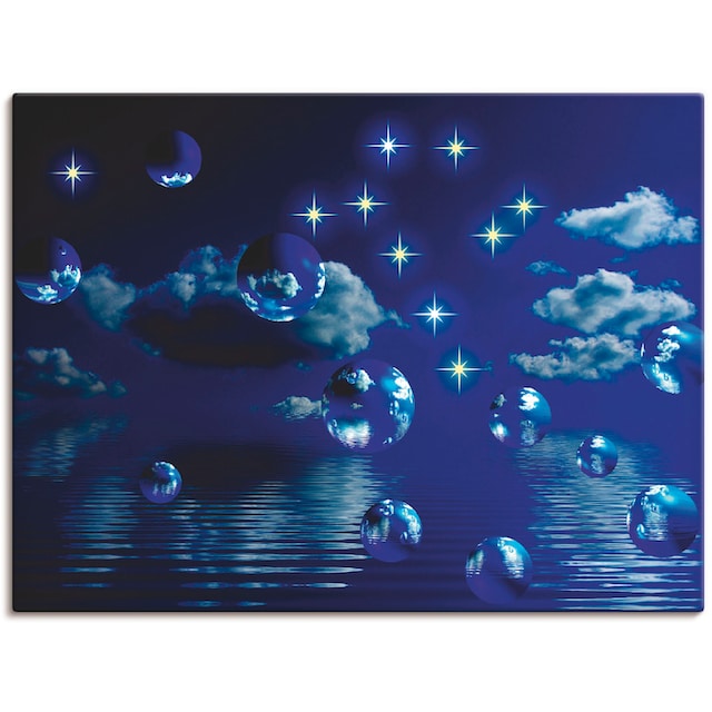 Artland Wandbild »Sternenhimmel«, Landschaften, (1 St.), als Leinwandbild,  Wandaufkleber oder Poster in versch. Größen bestellen | BAUR