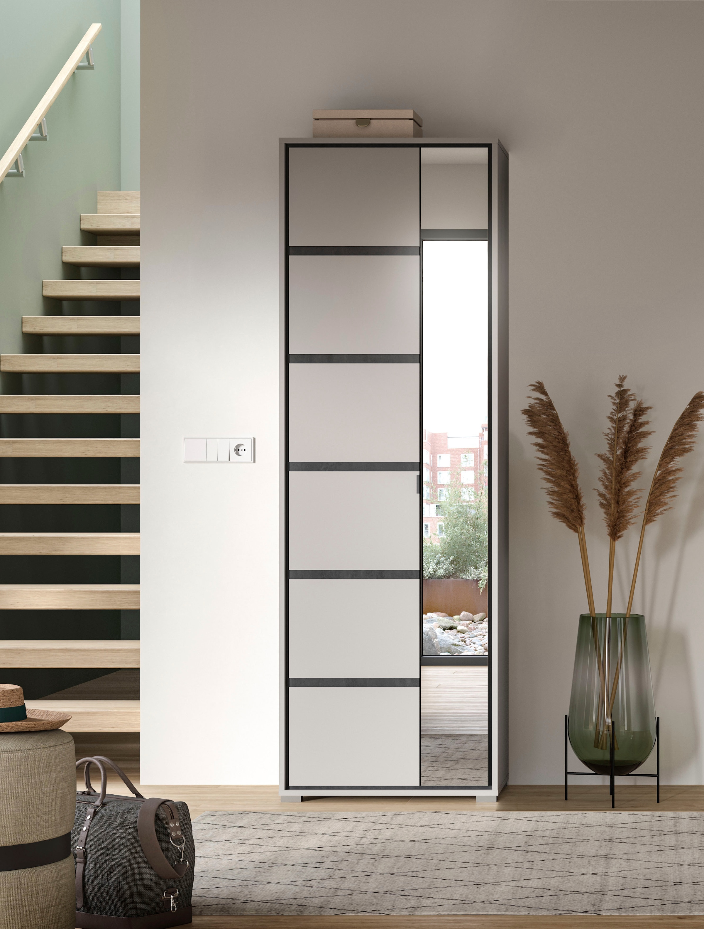 INOSIGN Garderobenschrank »Skygge«, (1 St.), Garderobe, Flur, Breite 65 cm