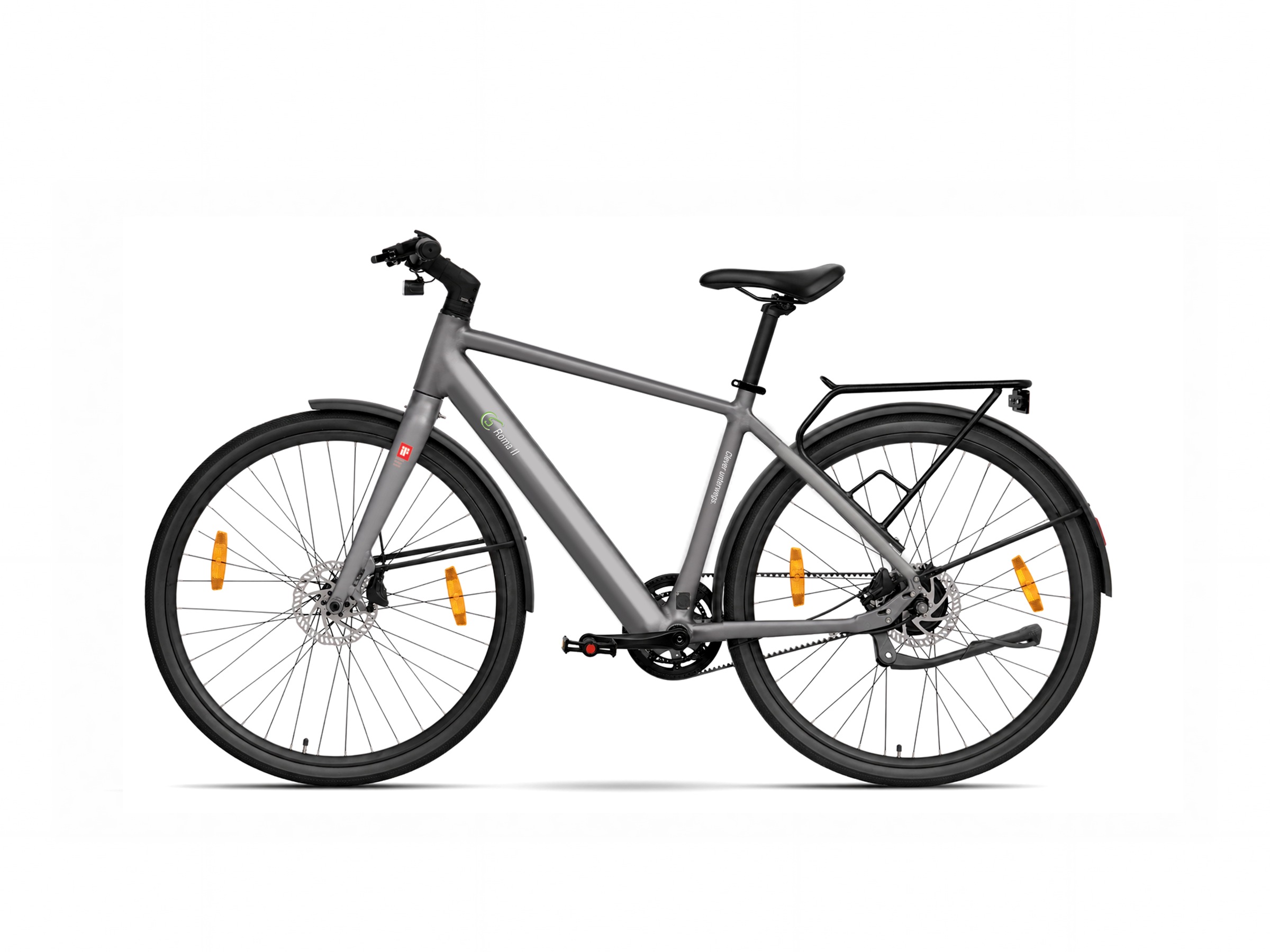 SachsenRad »Cityrad C3M Roma II mit intelligenter Unterstützungsstufe« ohne Schaltung Heckmotor 250 W nur 16KG ohne Gepäckträger und Schutzblech