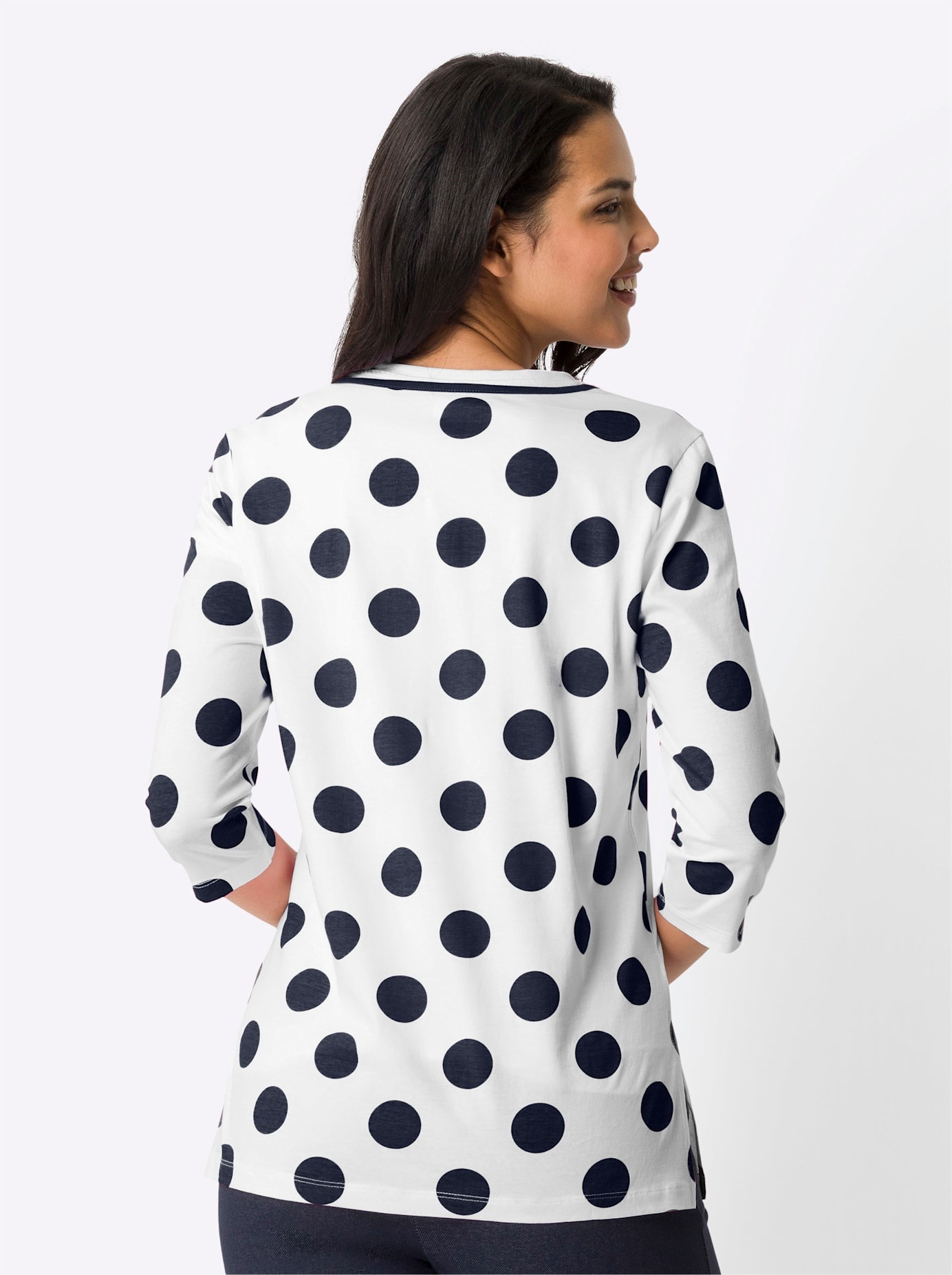 Women Longshirt Blue Size 54 2