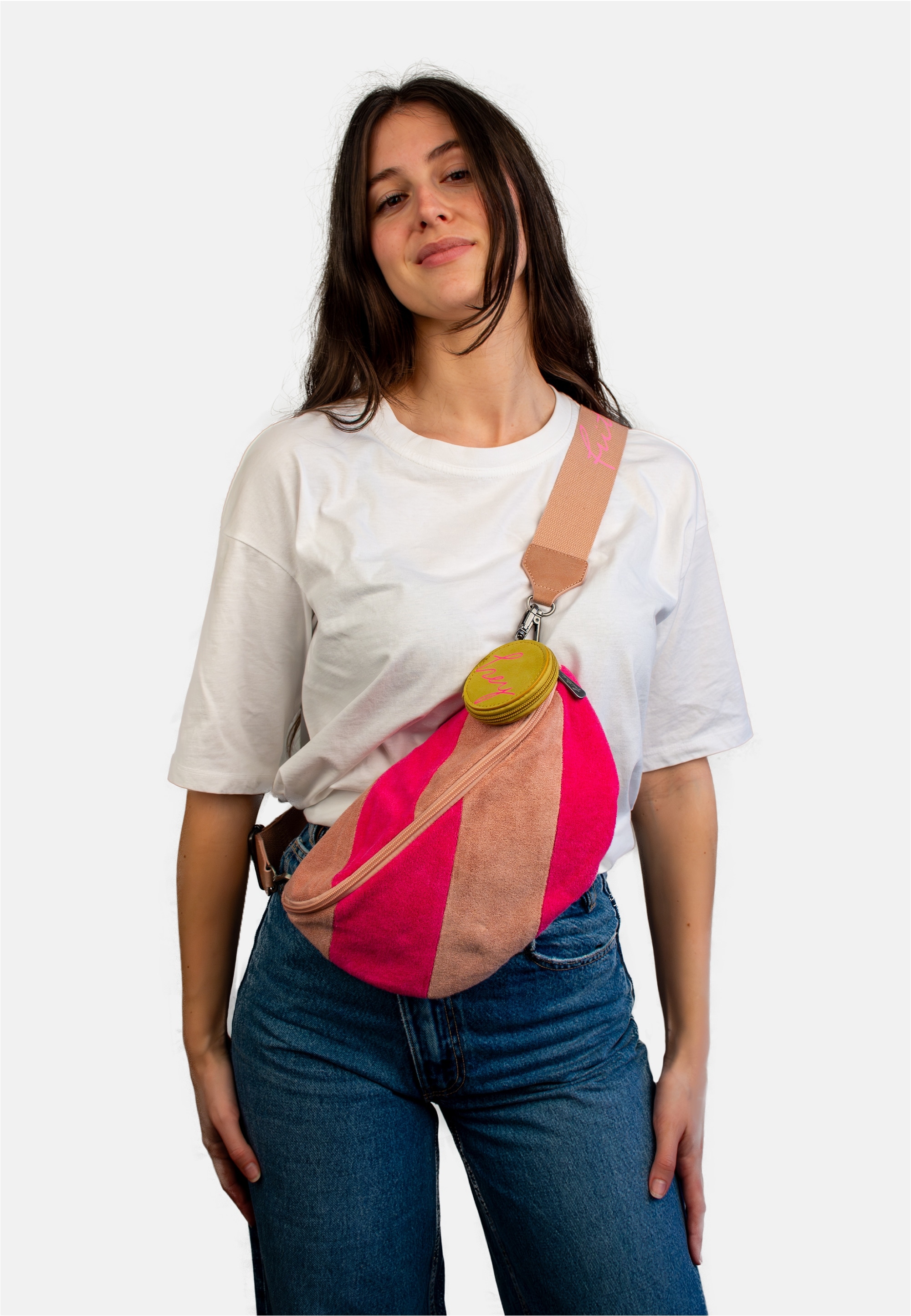 Fritzi aus Preußen Gürteltasche »Fritzi Bum Limited Frottee«, mit abnehmbarem Pocketanhänger