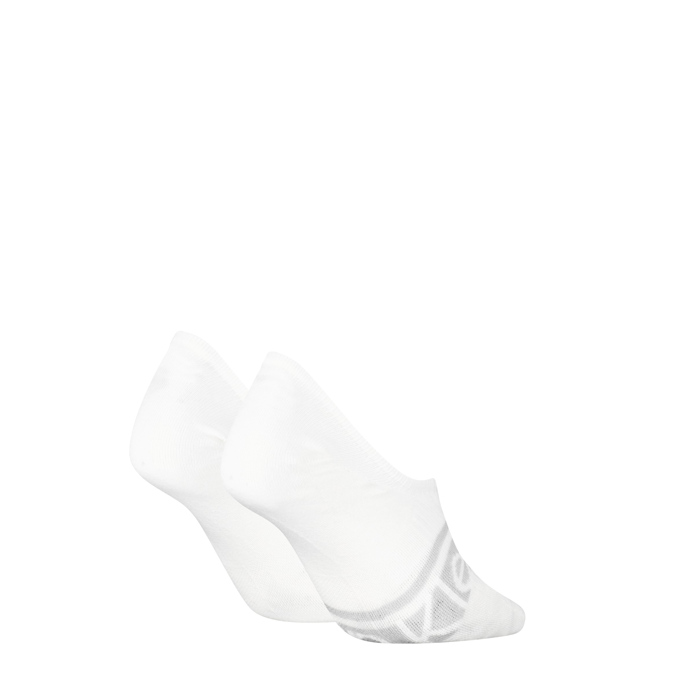 Calvin Klein Füßlinge »CK WOMEN FOOTIE HC LOGO STRIPE« 2 Paar,  Antirutsch Noppen im Fersenbereich, Baumwollmischung