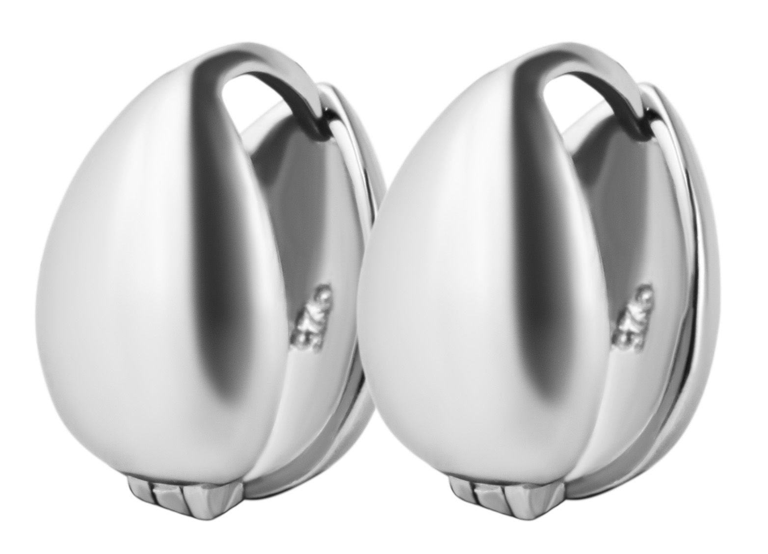 Adelia´s Klappcreolen »Damen Ohrringe – Klappcreole aus 925 Silber« Ein Geschenk, das Freude macht