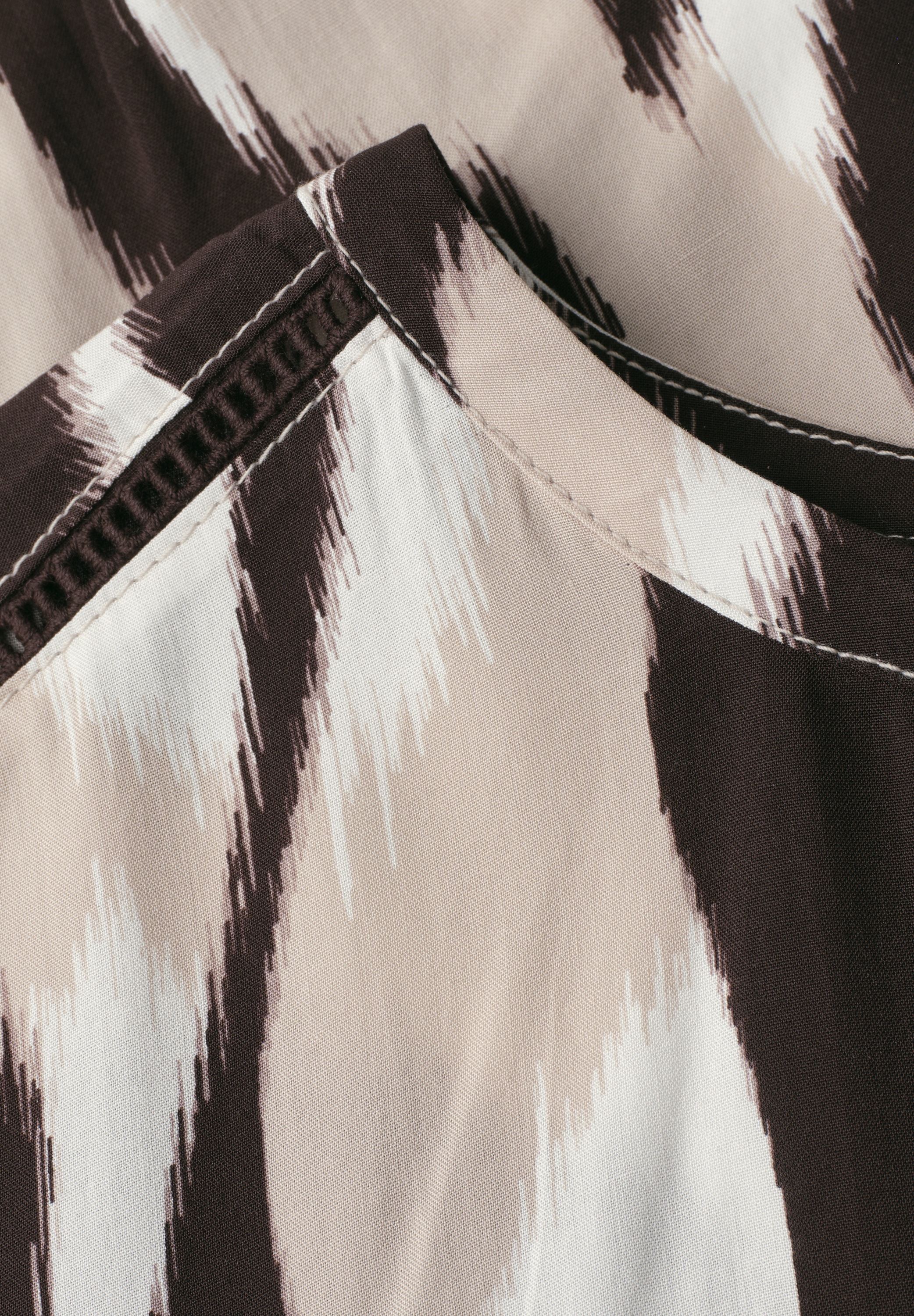 STREET ONE Kurzarmbluse aus softer Viskose