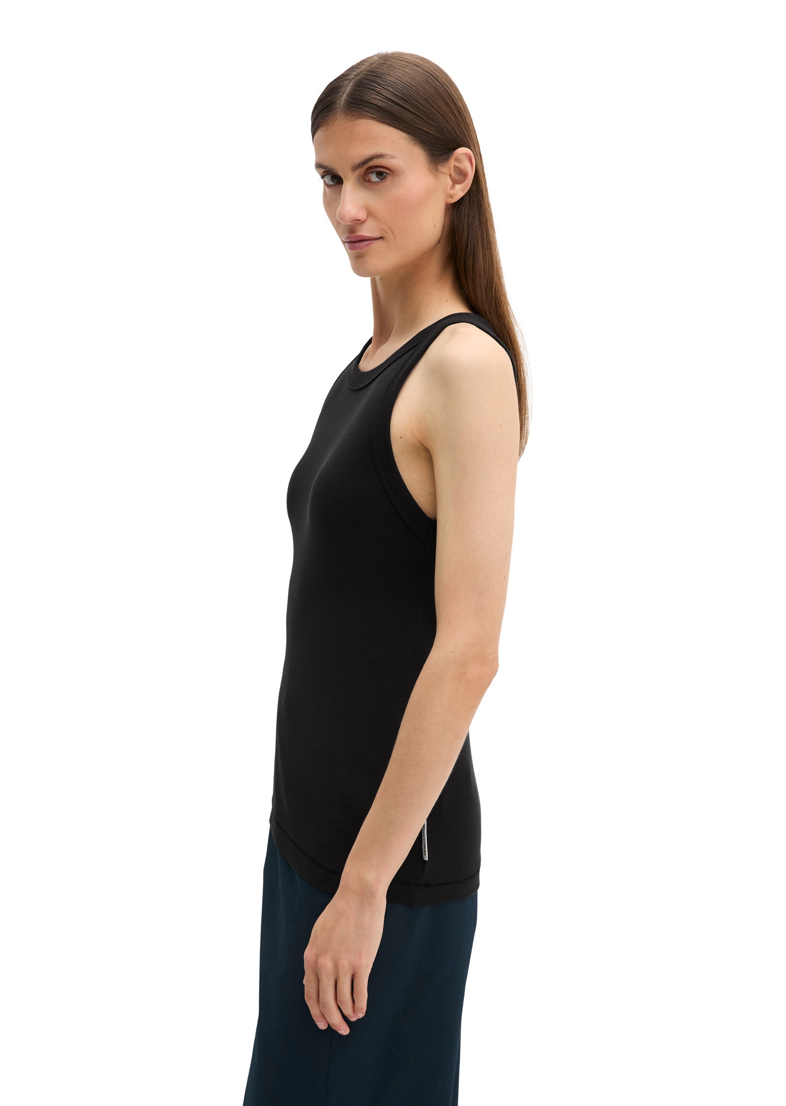 Marc OPolo T-Shirt "aus Rippjersey" günstig online kaufen