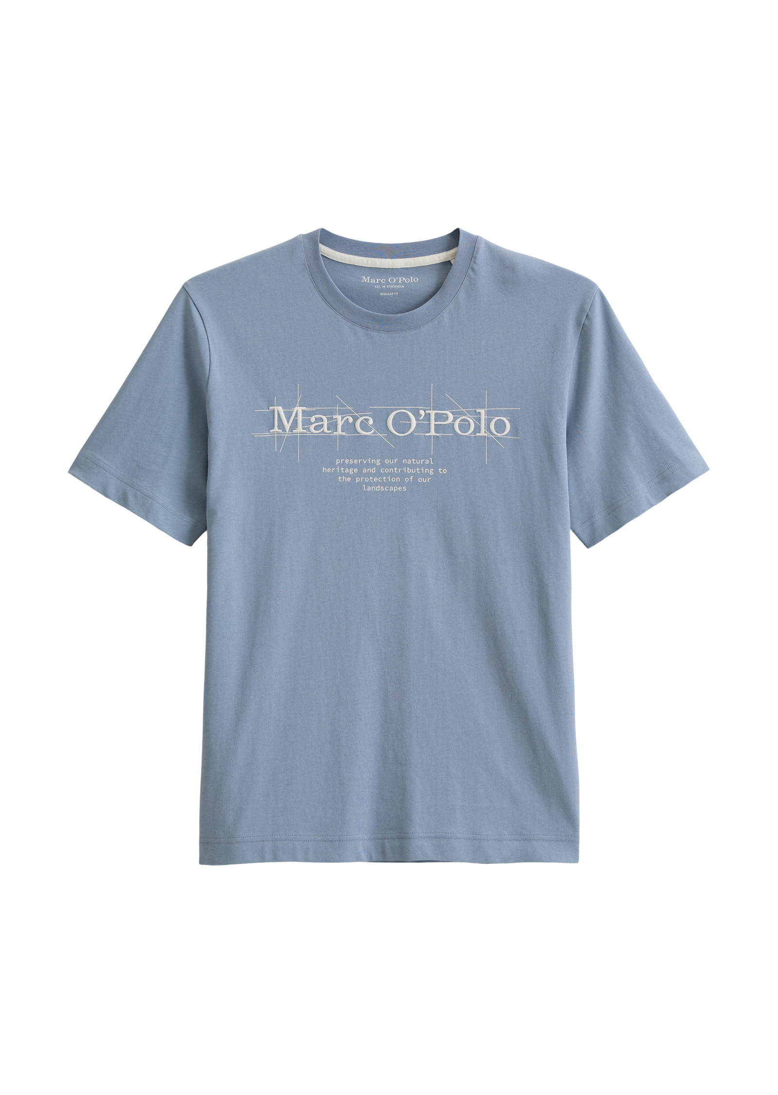 Marc O'Polo T-Shirt »aus reiner Bio-Baumwolle«