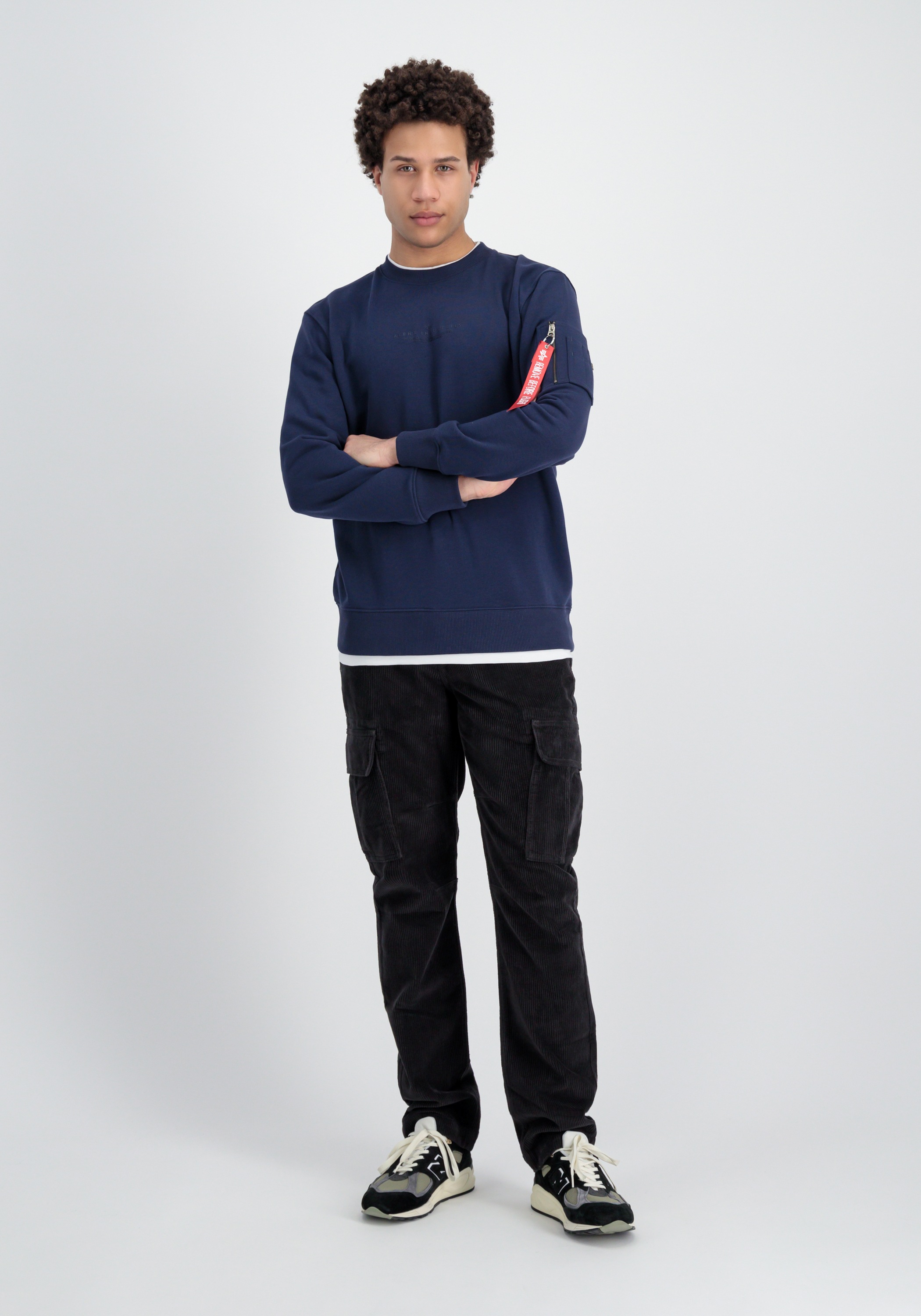 Thumbnail - Alpha Industries Sweater "Alpha Industries Men - Sweatshirts Double Layer Sweatshirt"