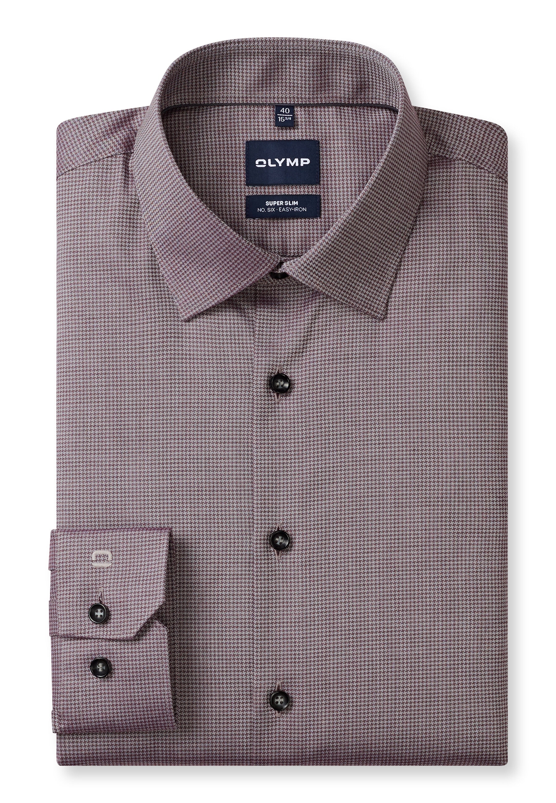 OLYMP Businesshemd »OLYMP No. Six, Super Slim, Kent mit extra langem Arm«