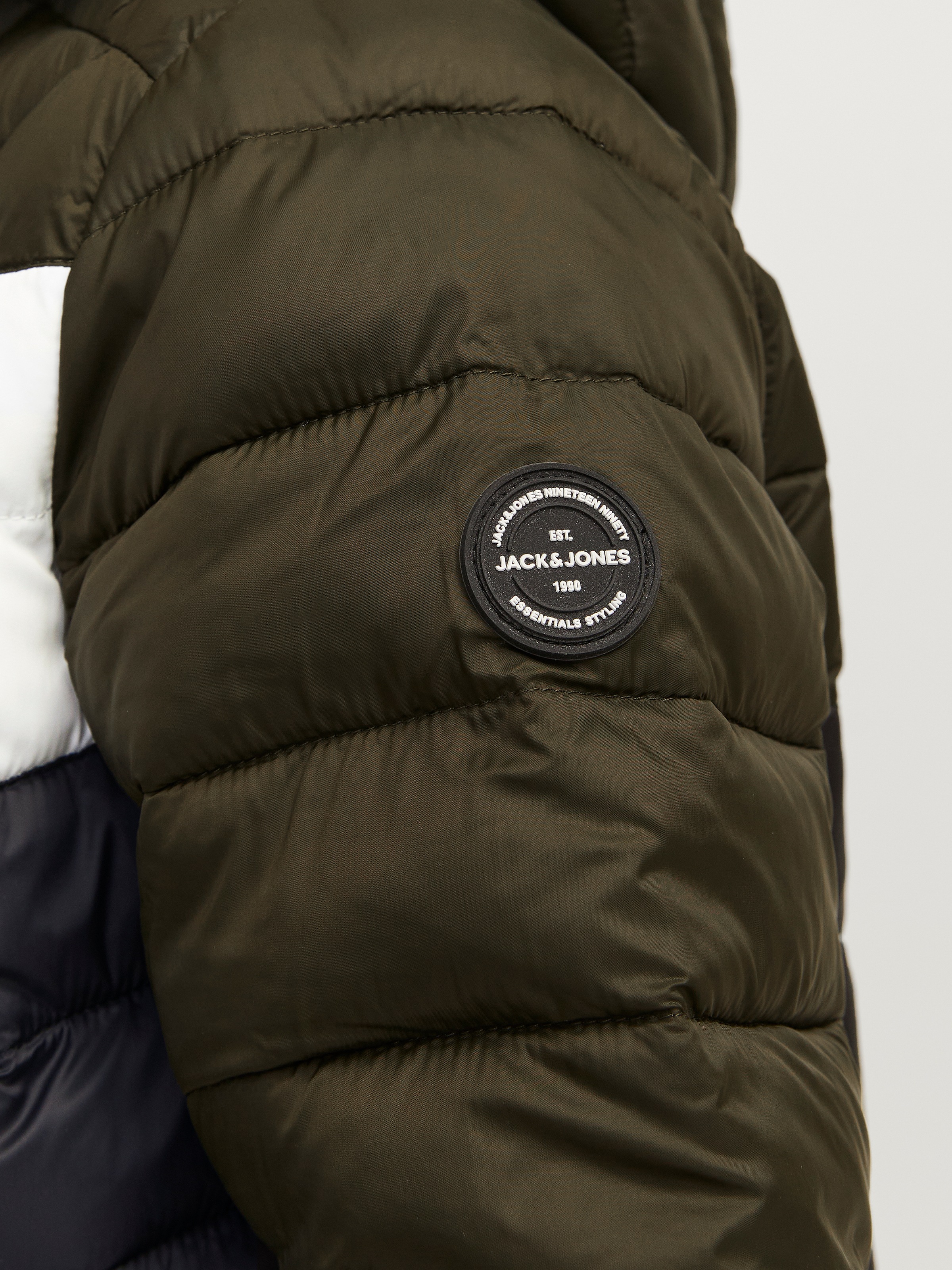 Jack & Jones Junior Steppjacke »JJESPRINT PUFFER HOOD NOOS JNR«, mit Kapuze