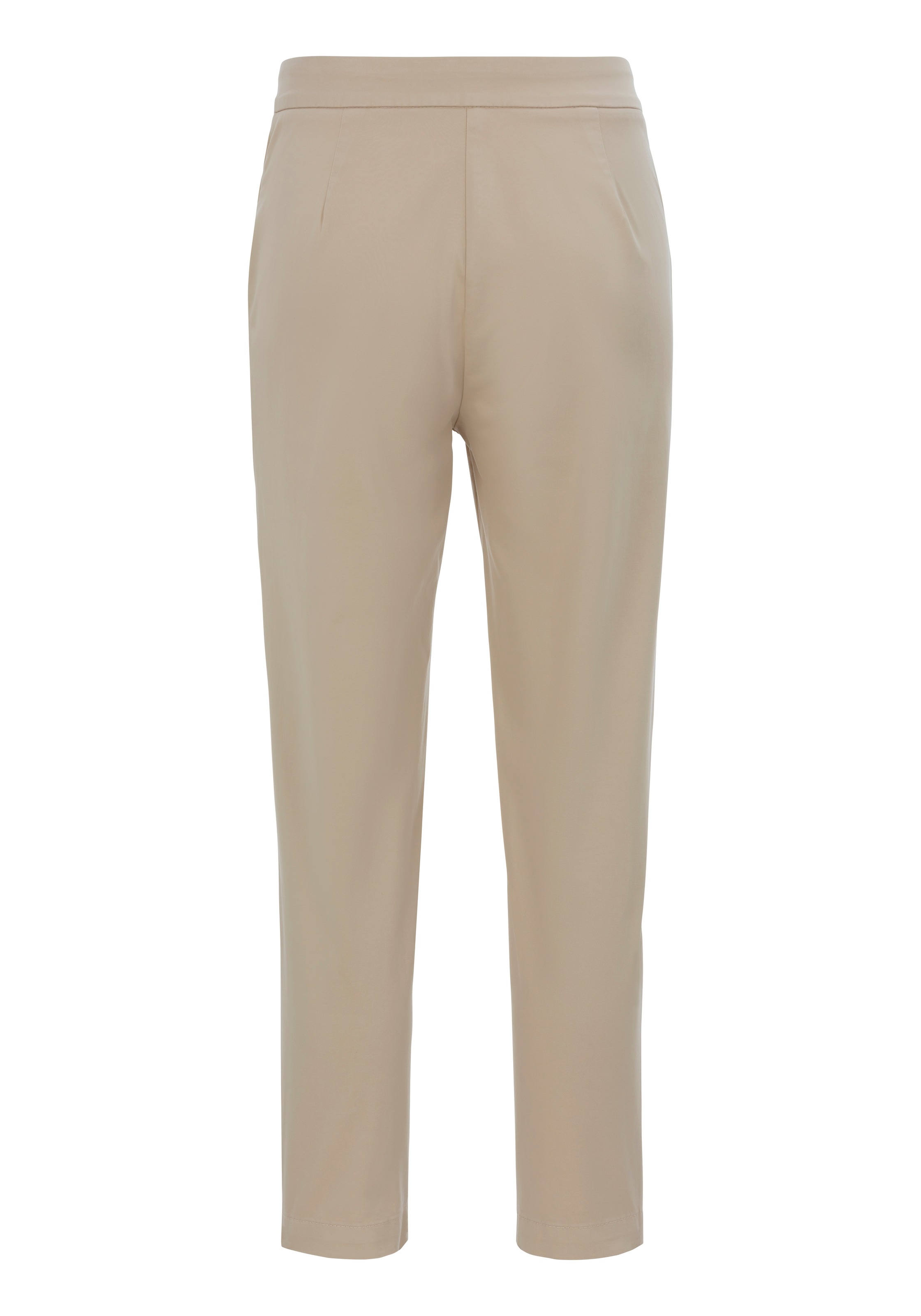BOSS ORANGE Chinohose »Taschina-D Premium Damenmode«, mit Logo-Knopf