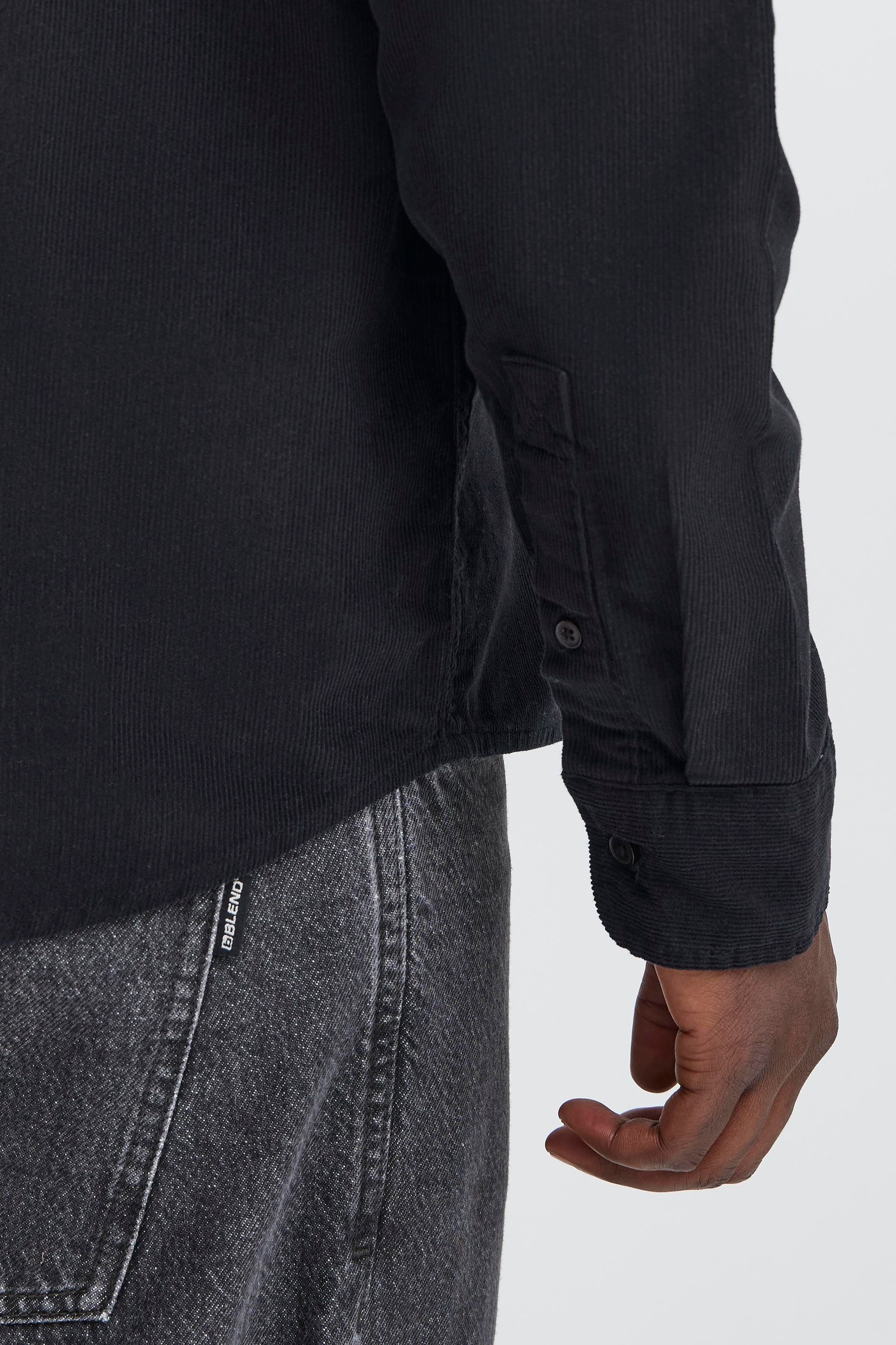 Blend Langarmhemd »BHDemir« Stilvolles Cordhemd mit Brusttasche