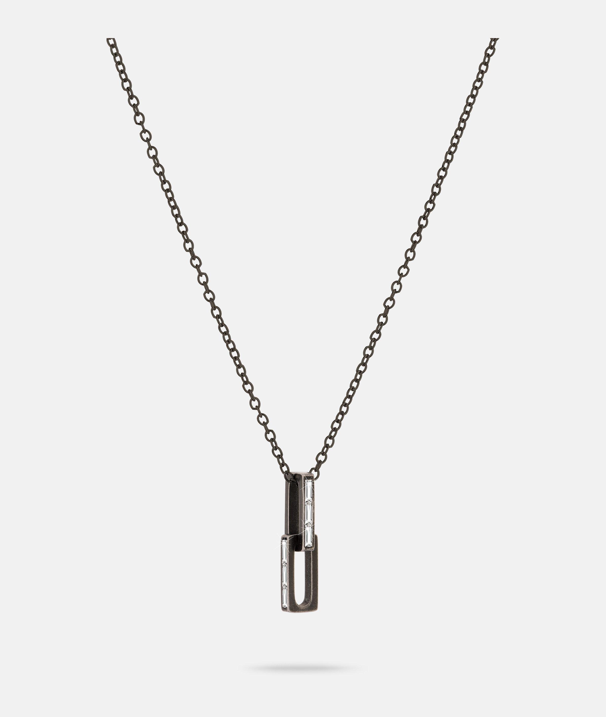 Liebeskind Berlin Kette mit Anhänger »Schmuck Geschenk Edelstahl Halskette Festive Mini Link LJ-1367 LJ-1470«, mit Zirkonia (synth.)