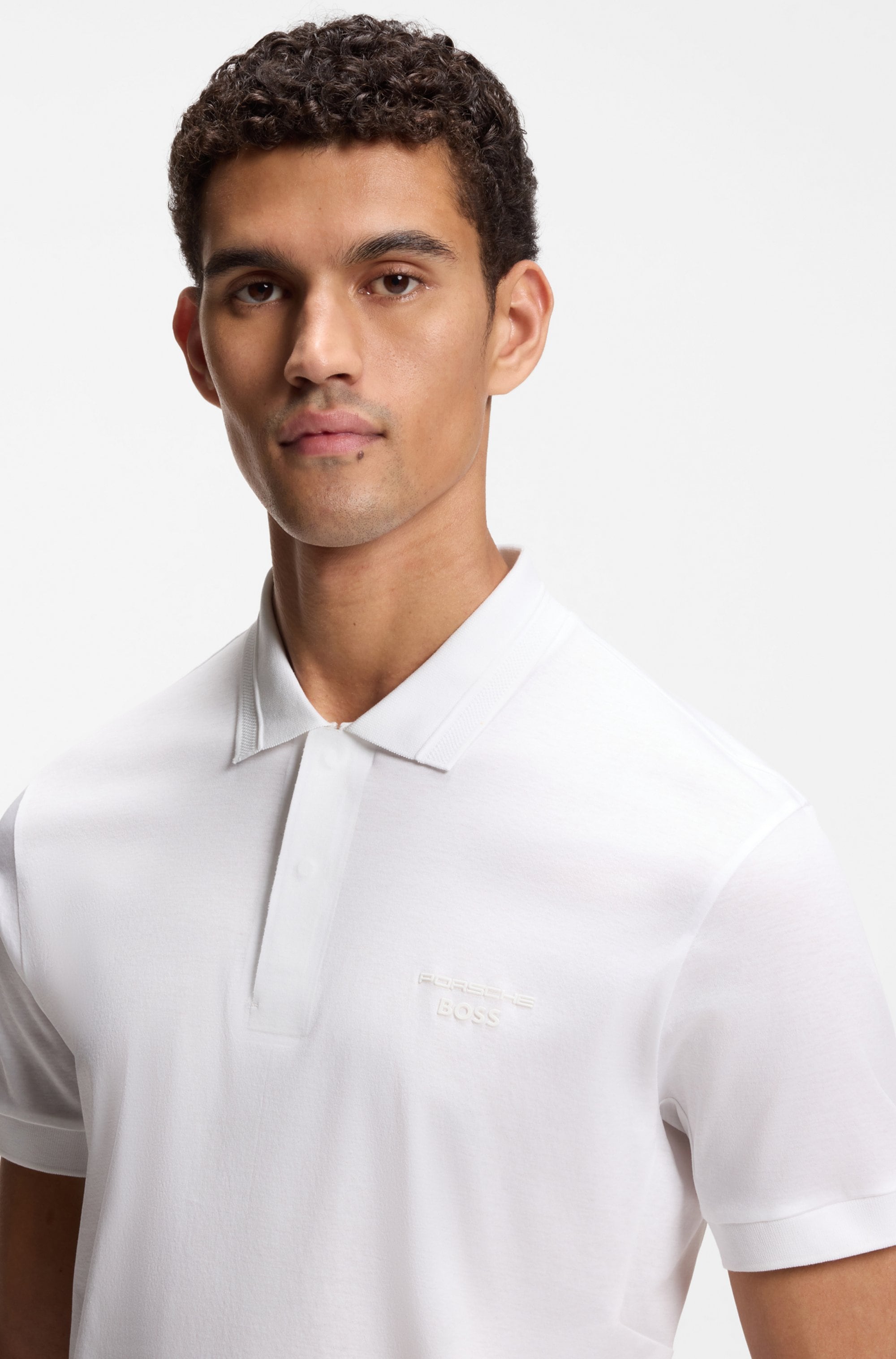BOSS GREEN Poloshirt »Porsche Spirit 70 Capsule Collection« Premium Herrenmode Innovative Geruchskontroll-Technologie HEIQ MINT