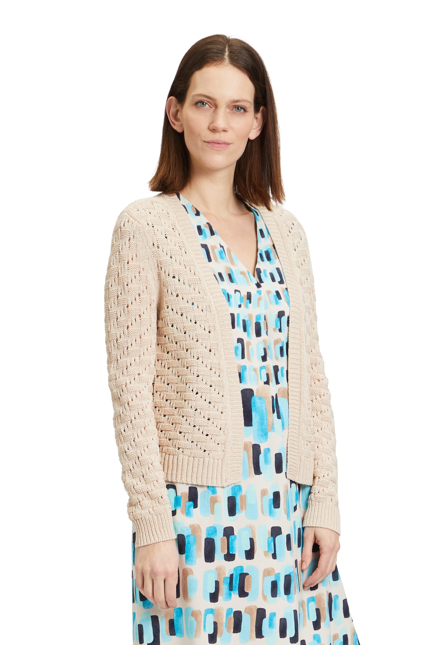 Betty&Co Strickjacke "Betty & Co Strick-Cardigan ohne Verschluss", Struktur günstig online kaufen