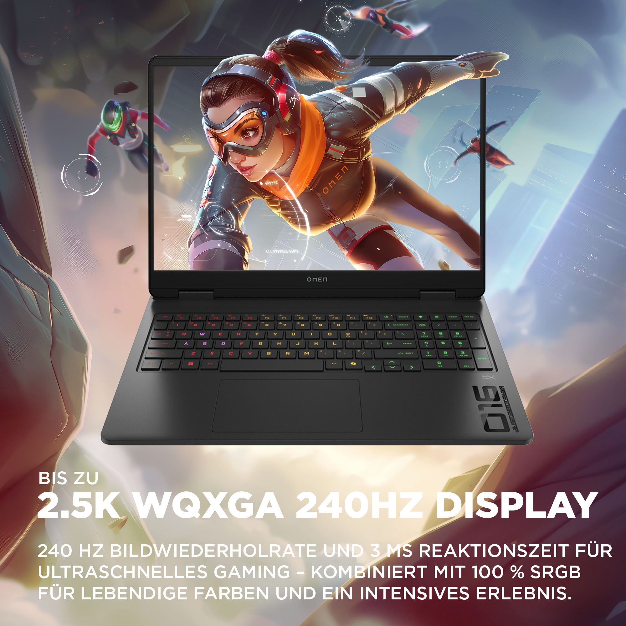 HP Gaming-Notebook »OMEN 16-ap AMD«, 40,64 cm, / 16 Zoll, AMD, Ryzen 9, GeForce RTX 5070, 1000 GB SSD