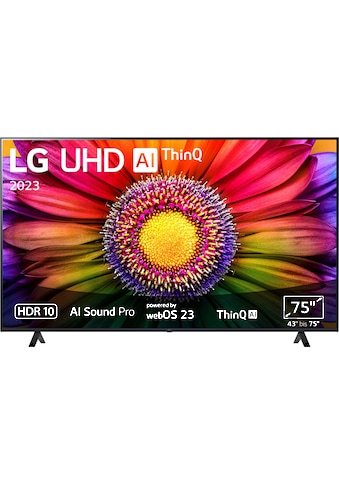 LG LED-Fernseher »75UR80006LJ« 189 cm/75 ...