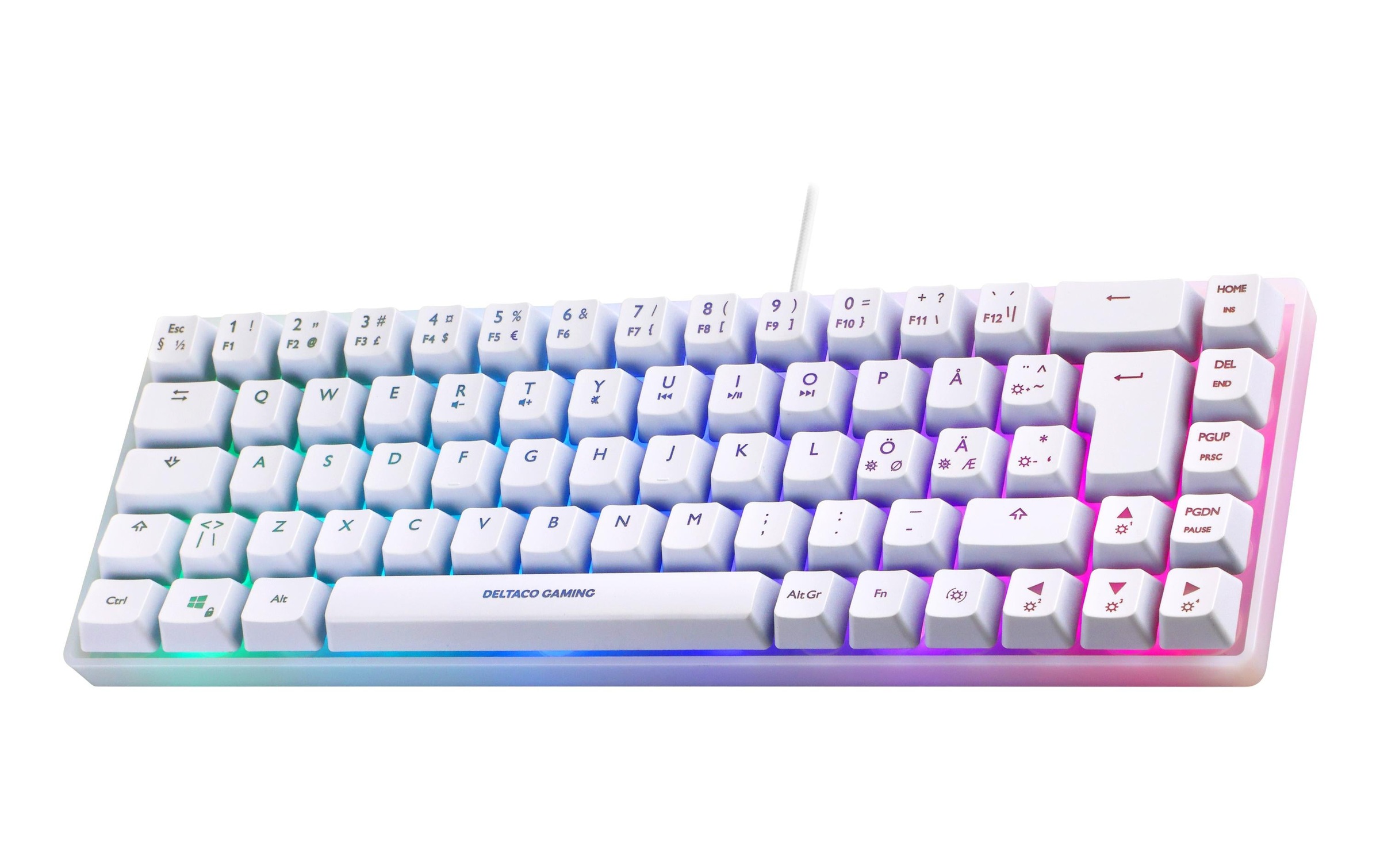 DELTACO Gaming-Tastatur »GAM-158-W RGB« ()