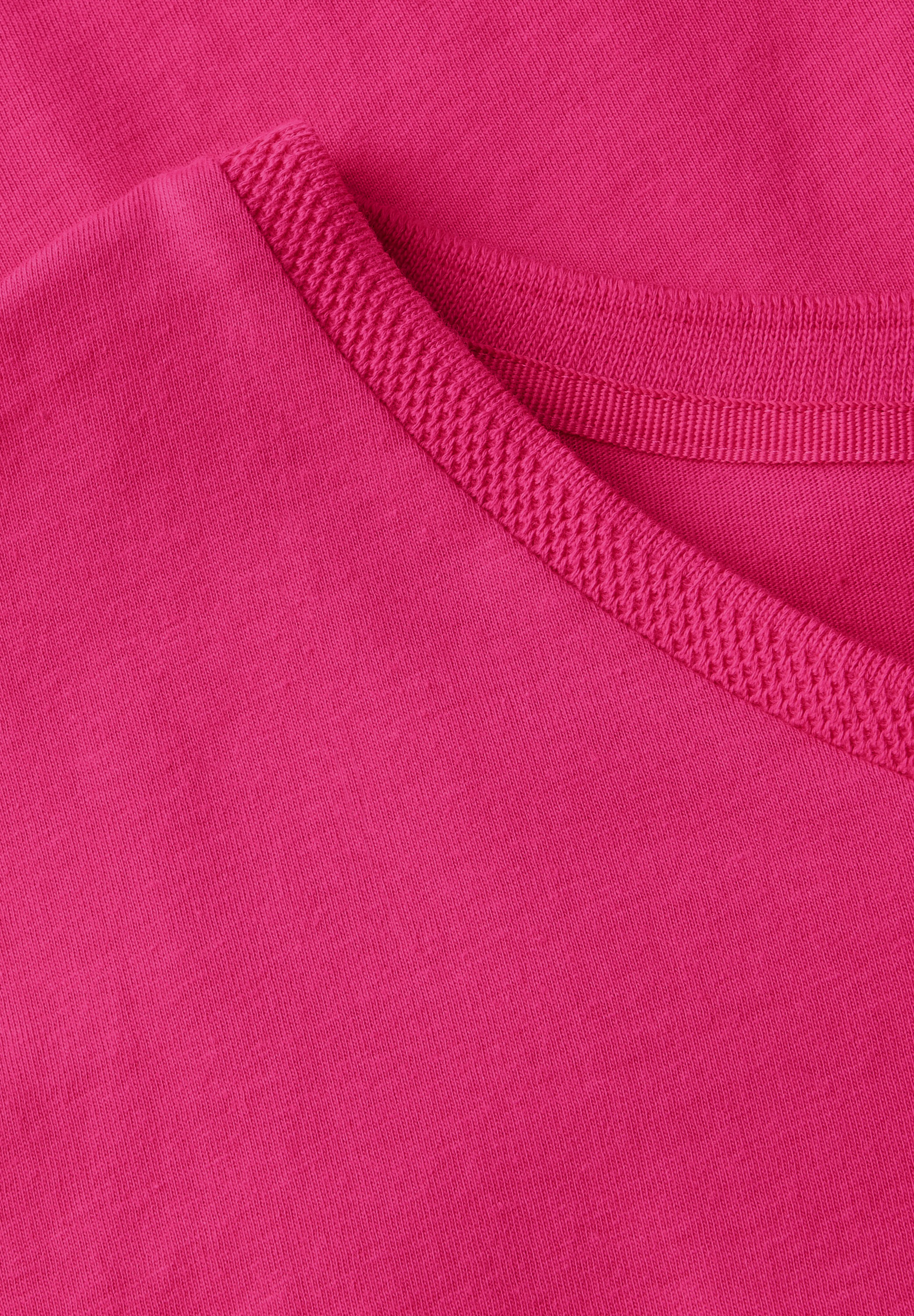STREET ONE T-Shirt, aus reiner Baumwolle