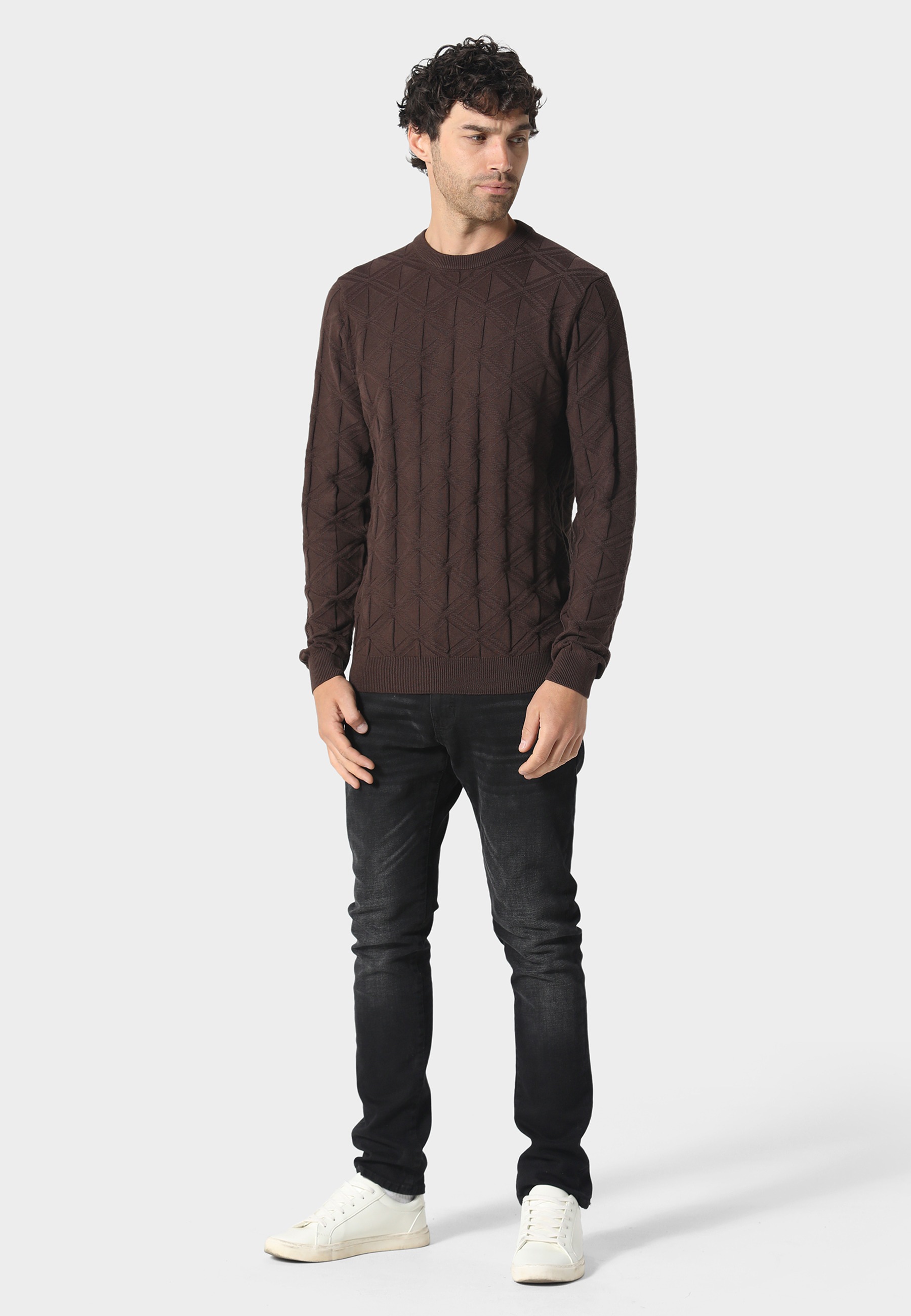 883Police Rundhalspullover »883 Police PLAINS KNITWEAR« 1