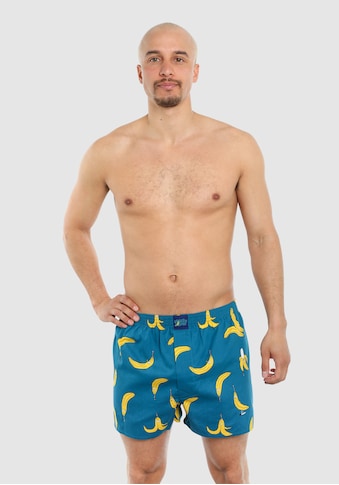 Boxershorts »Bana-Ananas Pack«, (2 St.), mit amüsantem Allover-Muster