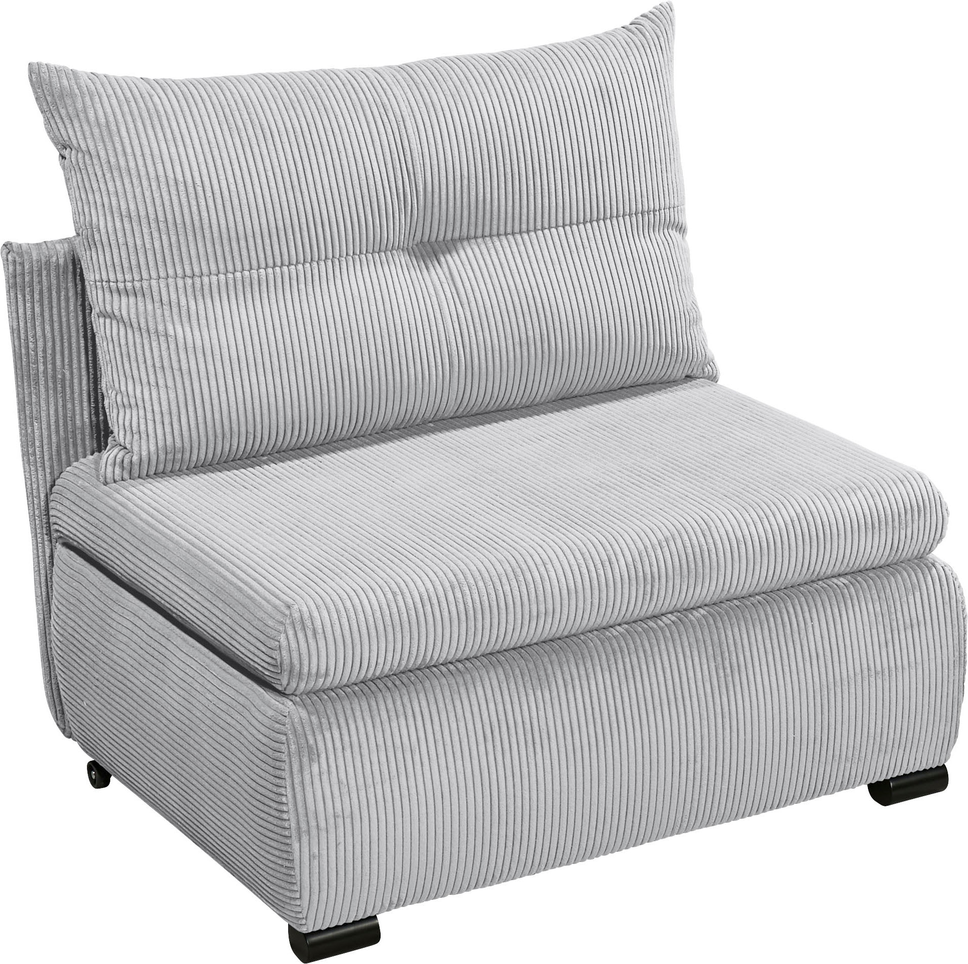 ED EXCITING DESIGN Schlafsofa »Charlie«, Schlafsessel mit Bettkasten & 1 Rückenkissen