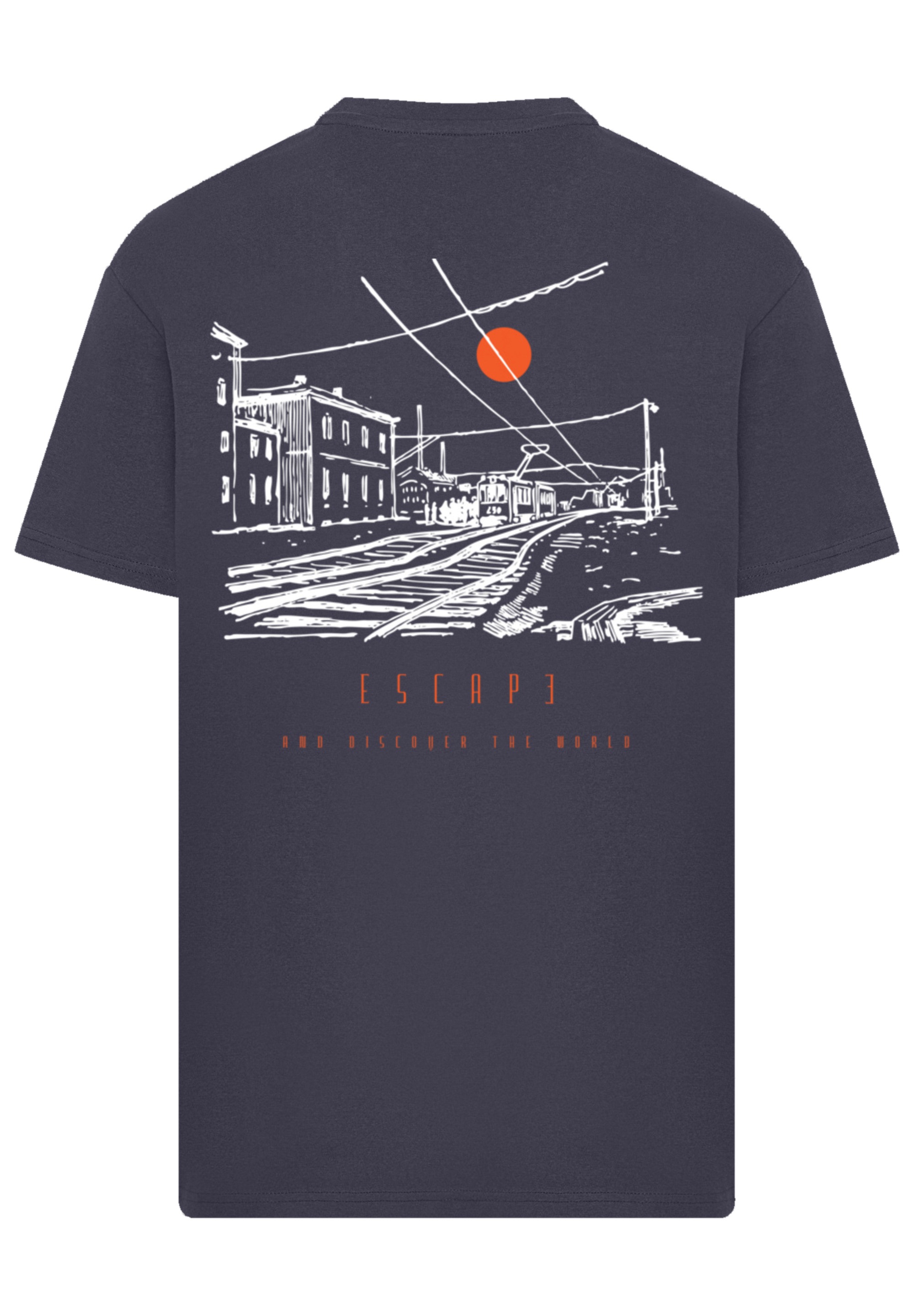 F4NT4STIC T-Shirt »Oversize Escape Discover the World Town« Premium Qualität, ESCAPE Collection