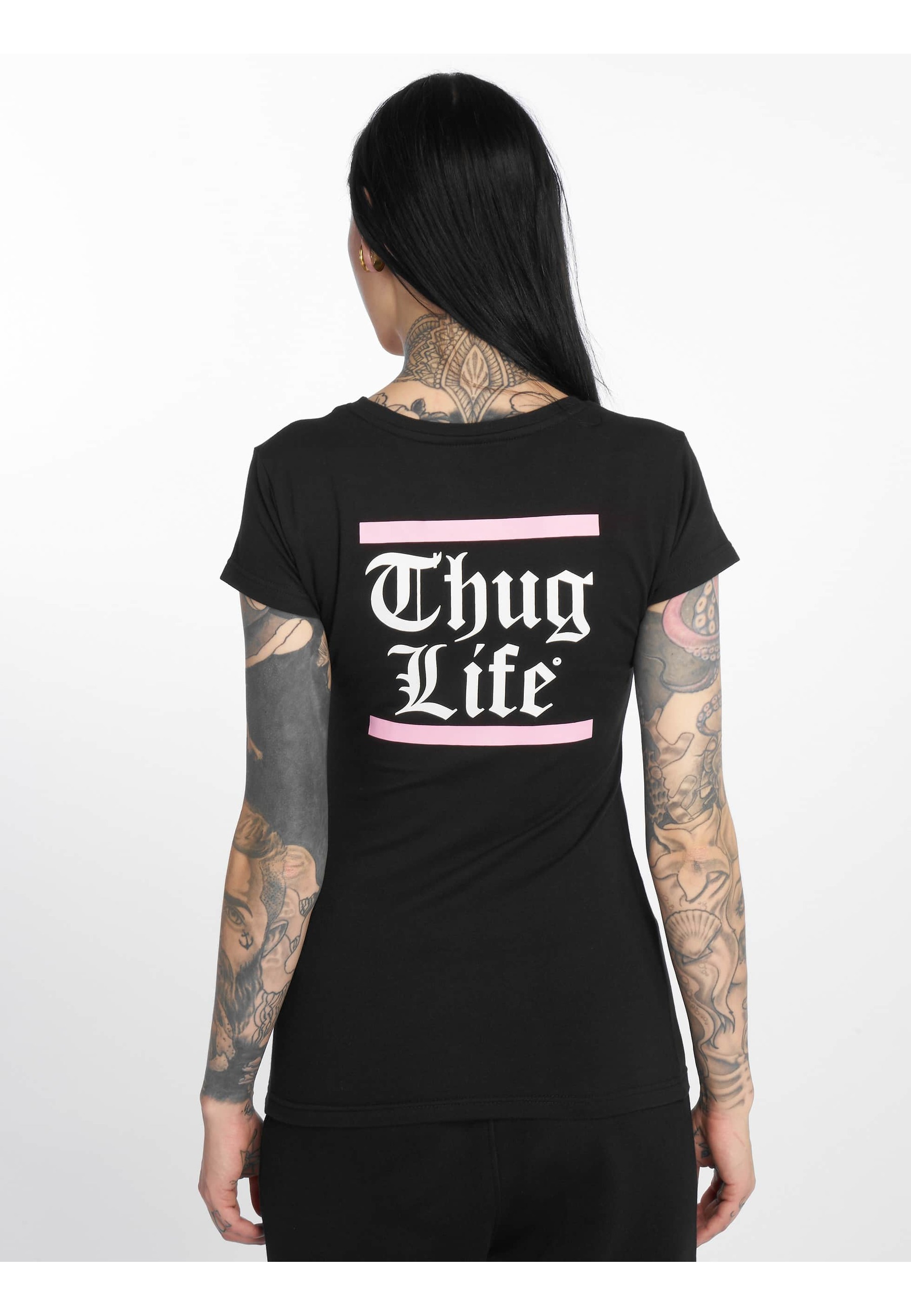 Thug Life T-Shirt »Thug Life Damen Nikki T-Shirt« 1 Stk.