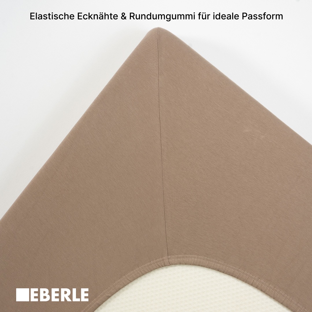 Thumbnail - bellana Spannbettlaken "Mako-Jersey exclusiv in Gr. 90x200, 140x200 oder 180x200 cm" aus Baumwolle, für Matratzen bis 25...