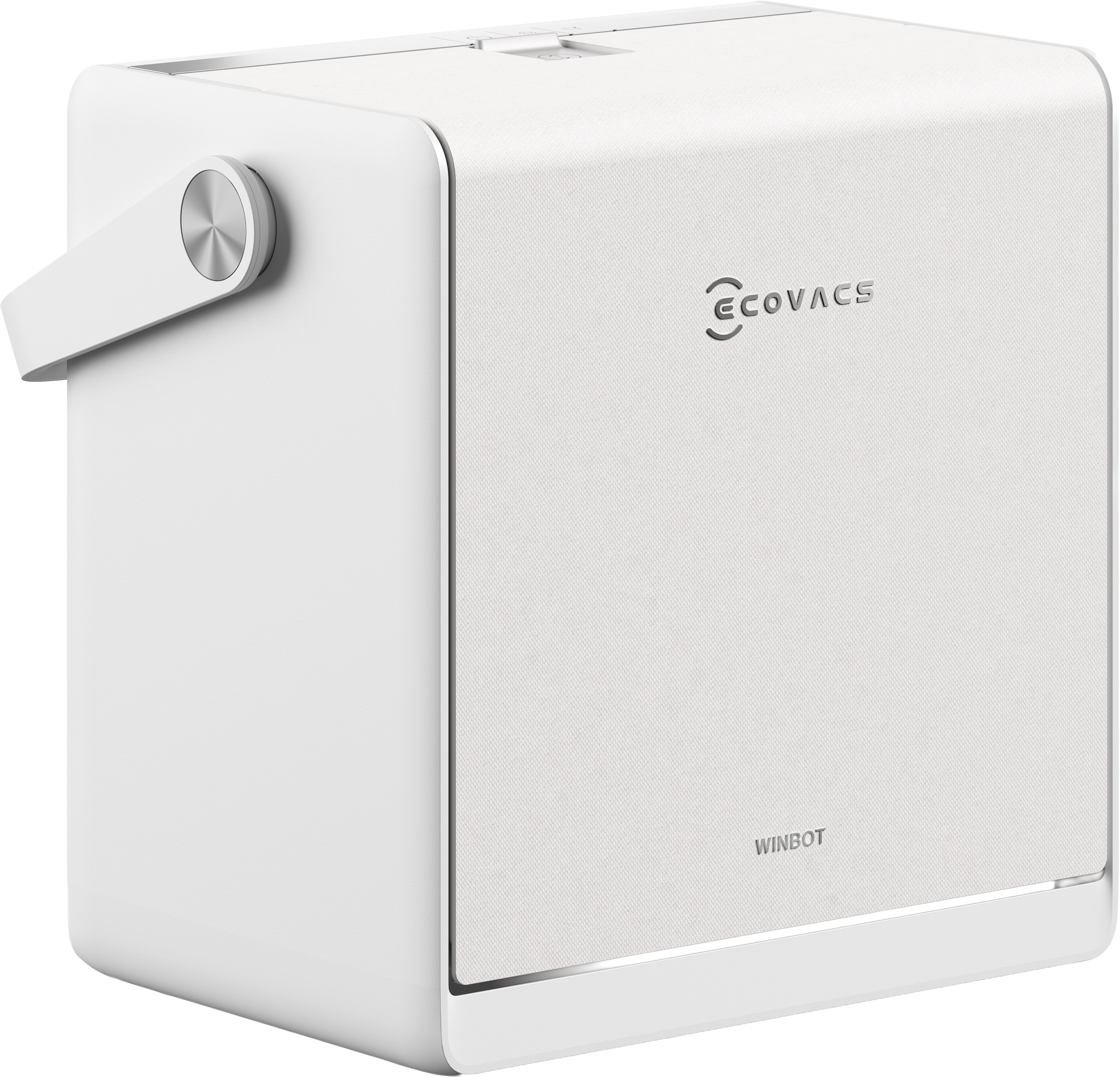 ECOVACS Fensterputzroboter »WINBOT W2S PRO OMNI« All-in-One Station, Drei-Düsen, 120ml Wassertank, Kantenreinigung