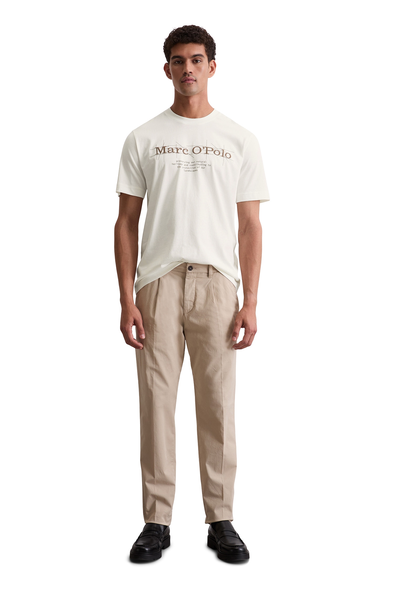 Marc O'Polo T-Shirt »aus reiner Bio-Baumwolle«