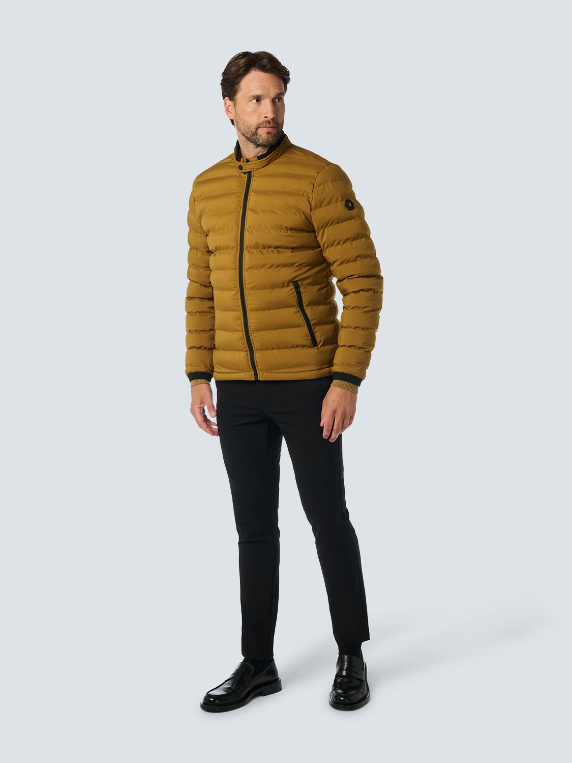 NO EXCESS Leichtdaunenjacke »No Excess Leichte Steppjacke mit sportlichem Look«