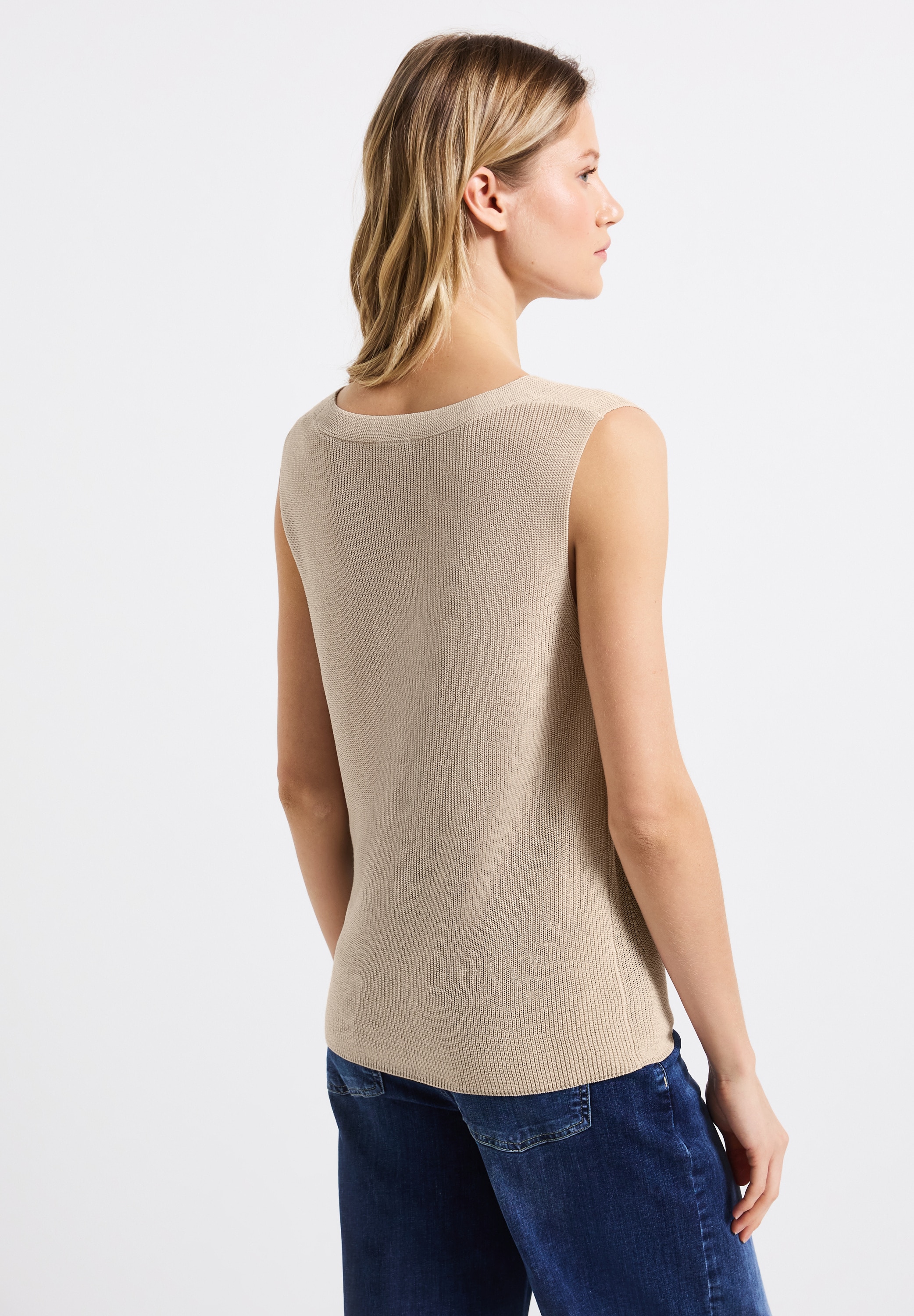 STREET ONE V-Ausschnitt-Pullover, mit V-Ausschnitt