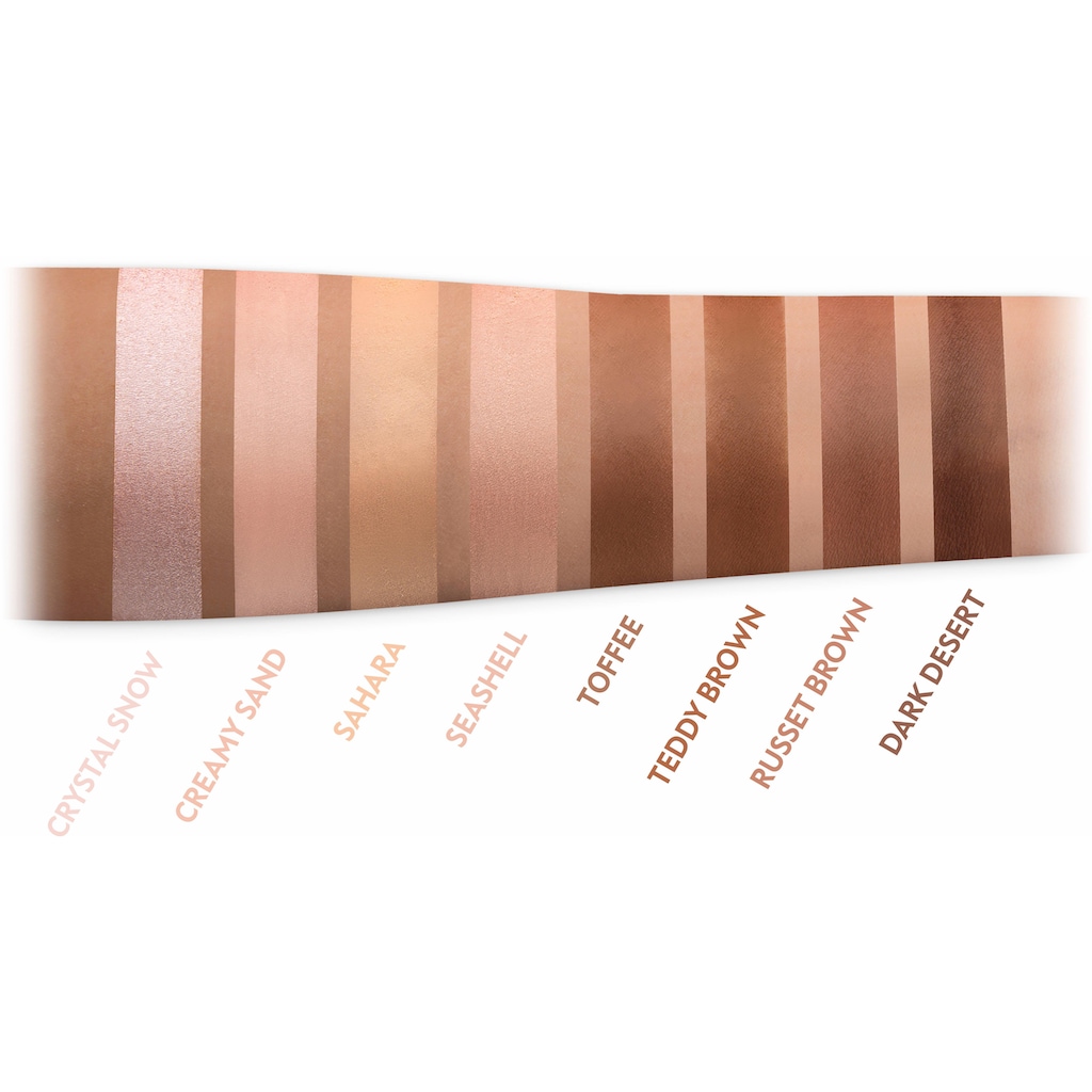 Luvia Cosmetics Contouring-Palette »Essential Contouring Shades Vol. 1«, (8 tlg.)